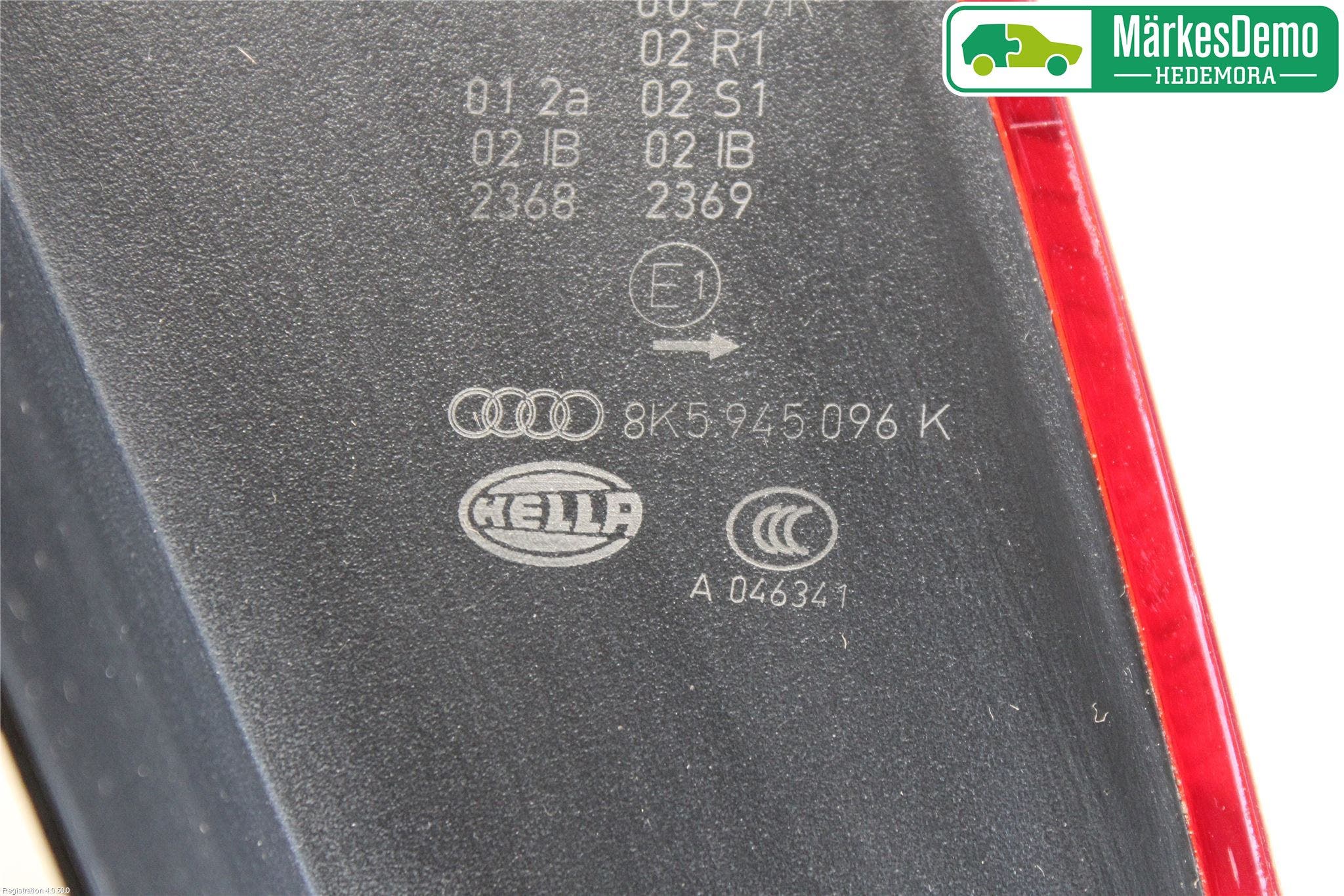 Audi A4/S4 08-11 Bakljus Höger