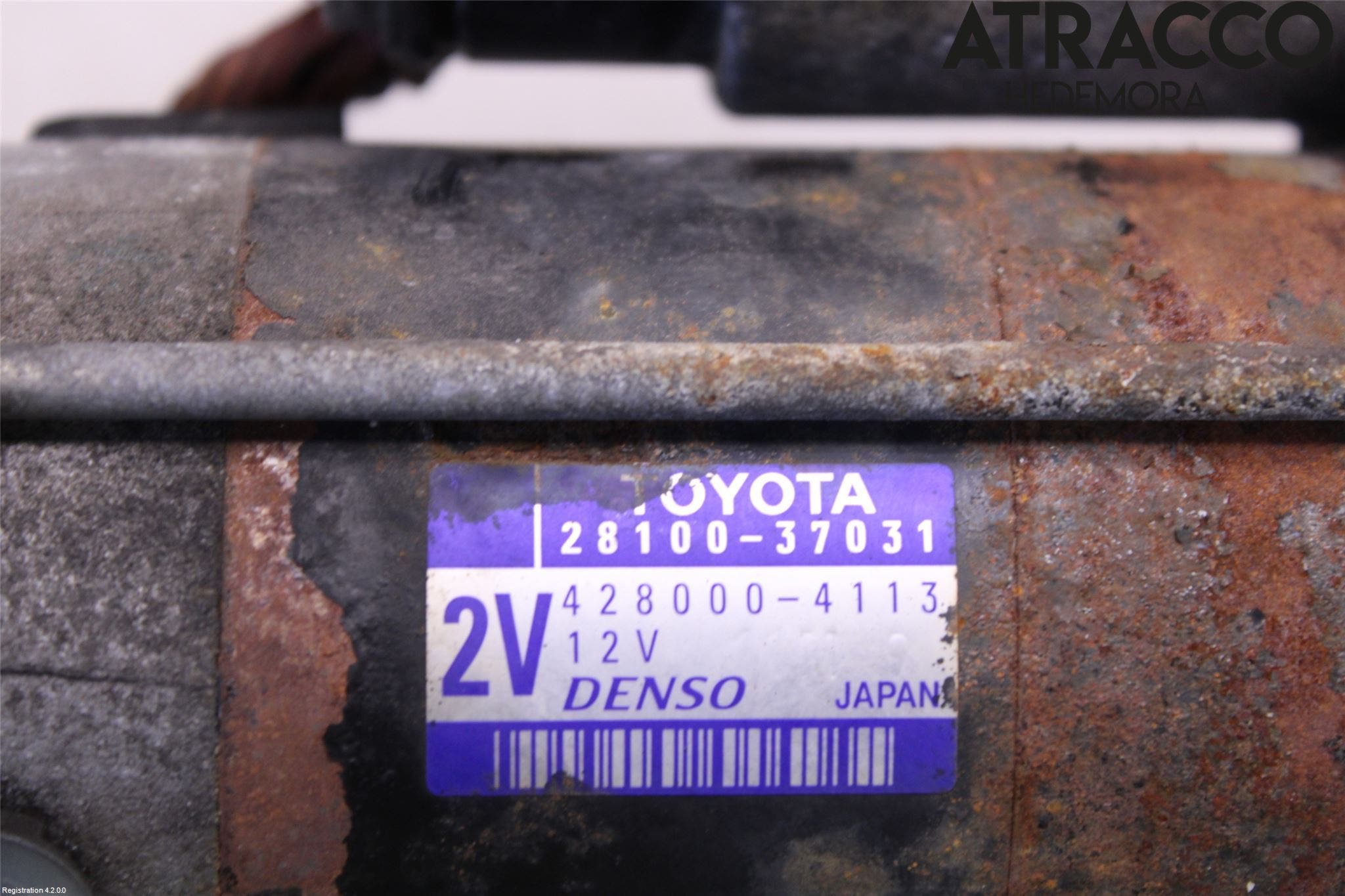 Toyota RAV 4 06-12 Startmotor Diesel