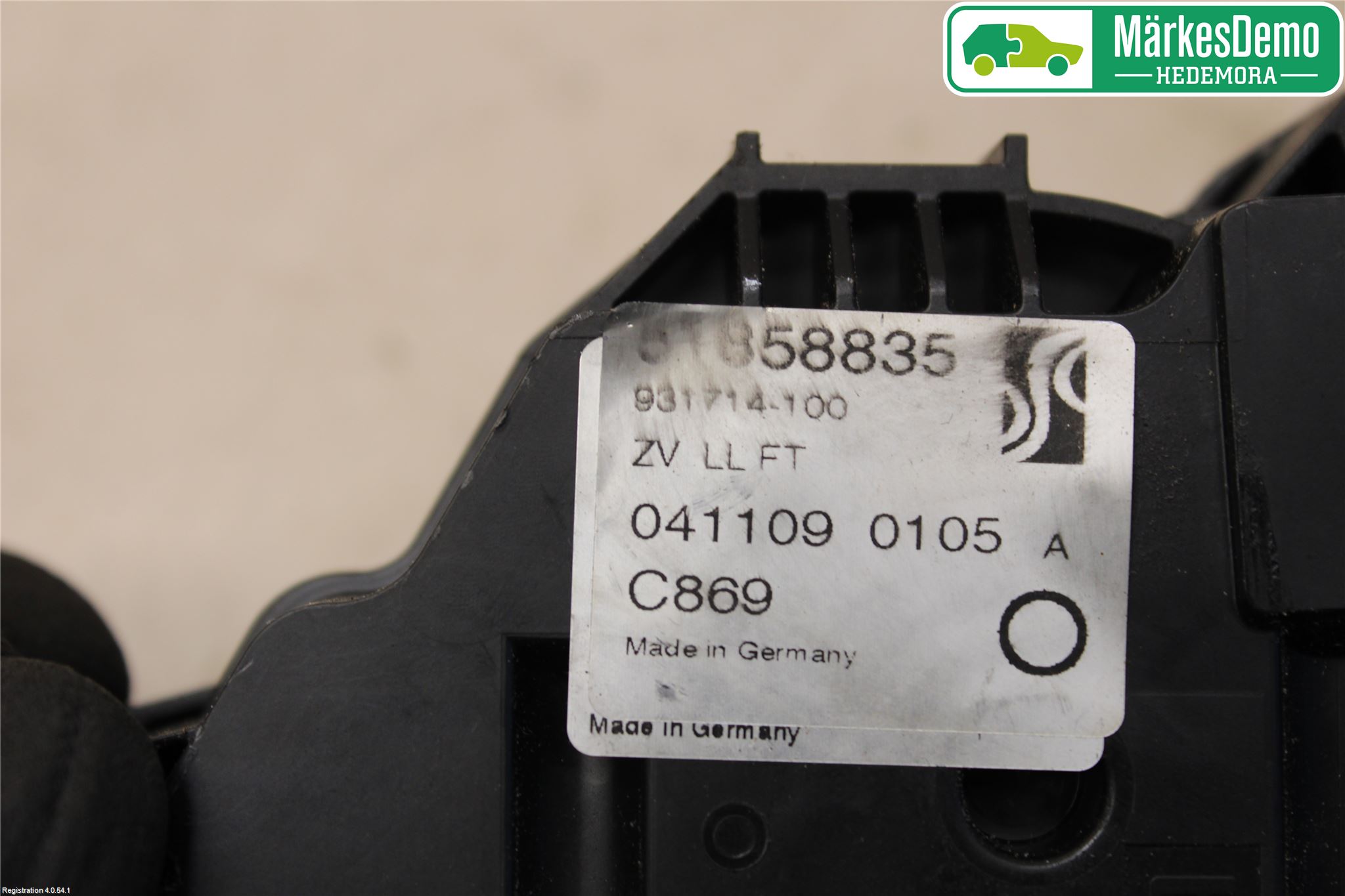 Fiat PUNTO EVO 10-12 Låskista-Dörrlås