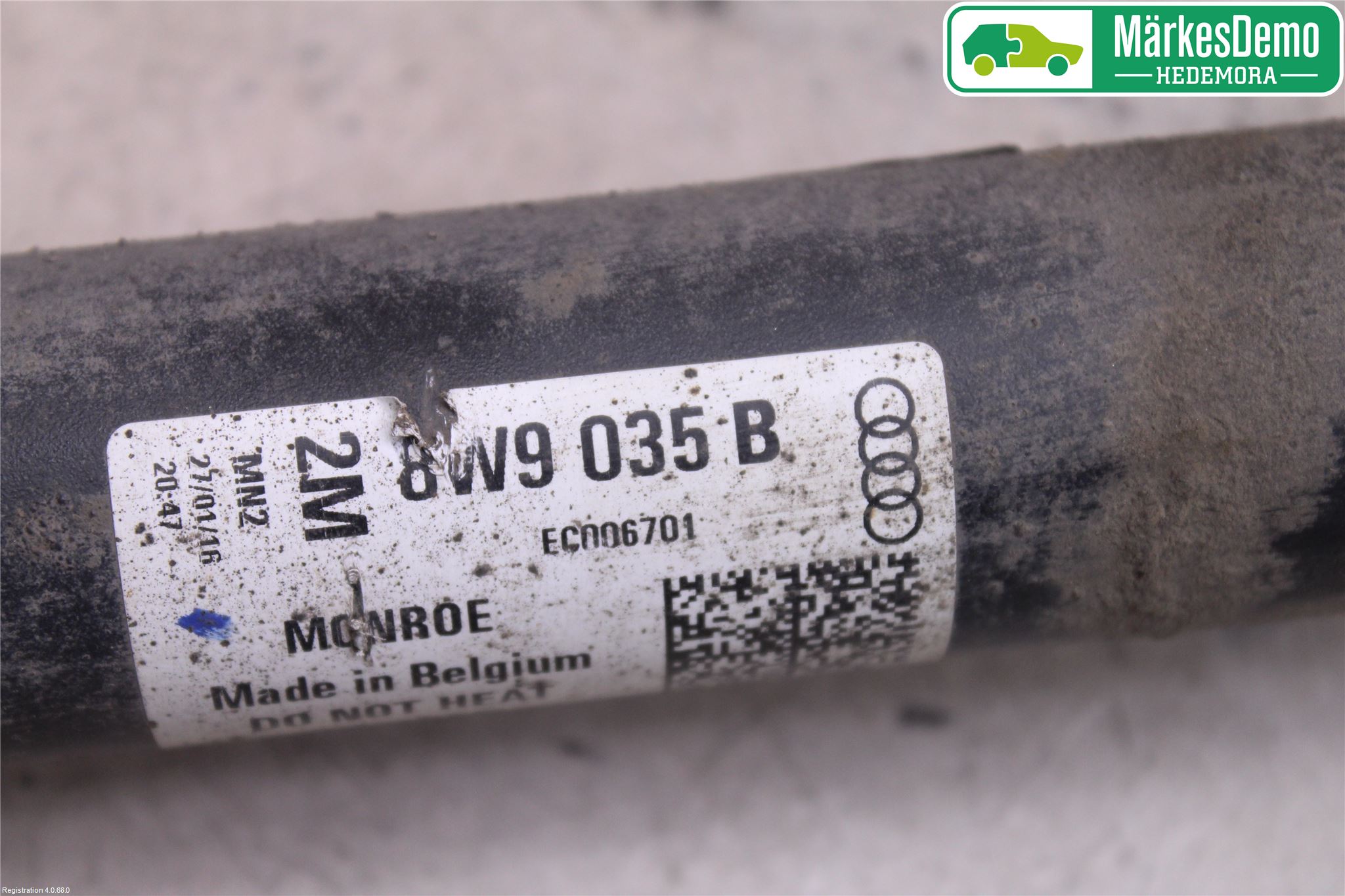 Audi A4/S4 B9 16-19 Stötdämpare Bak