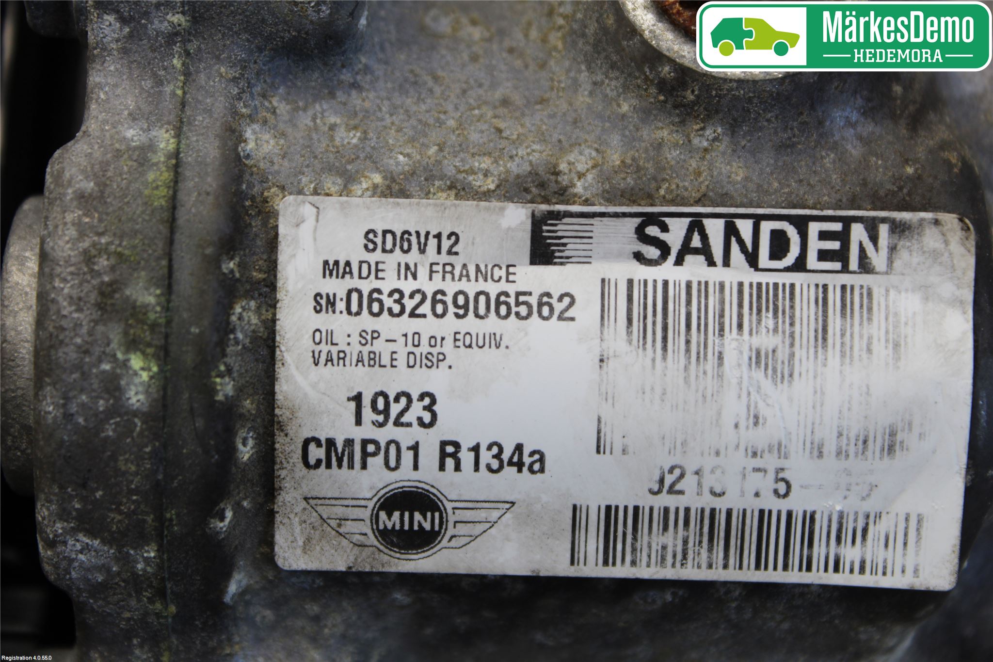 Mini CLUBMAN R55 06-14 Ac Kompressor