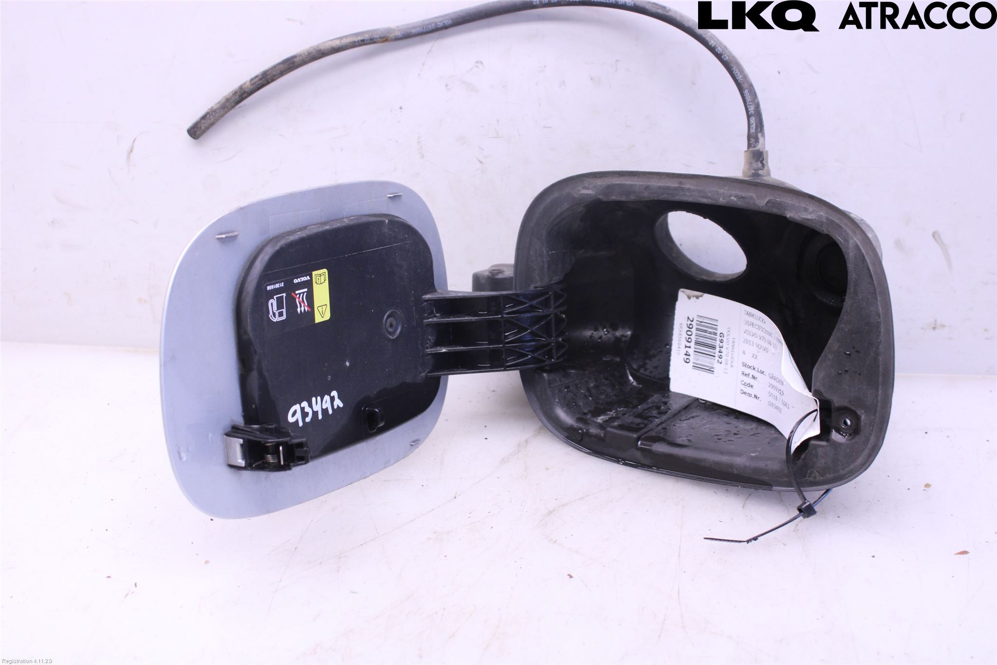 Volvo V70 08-13 Tanklucka