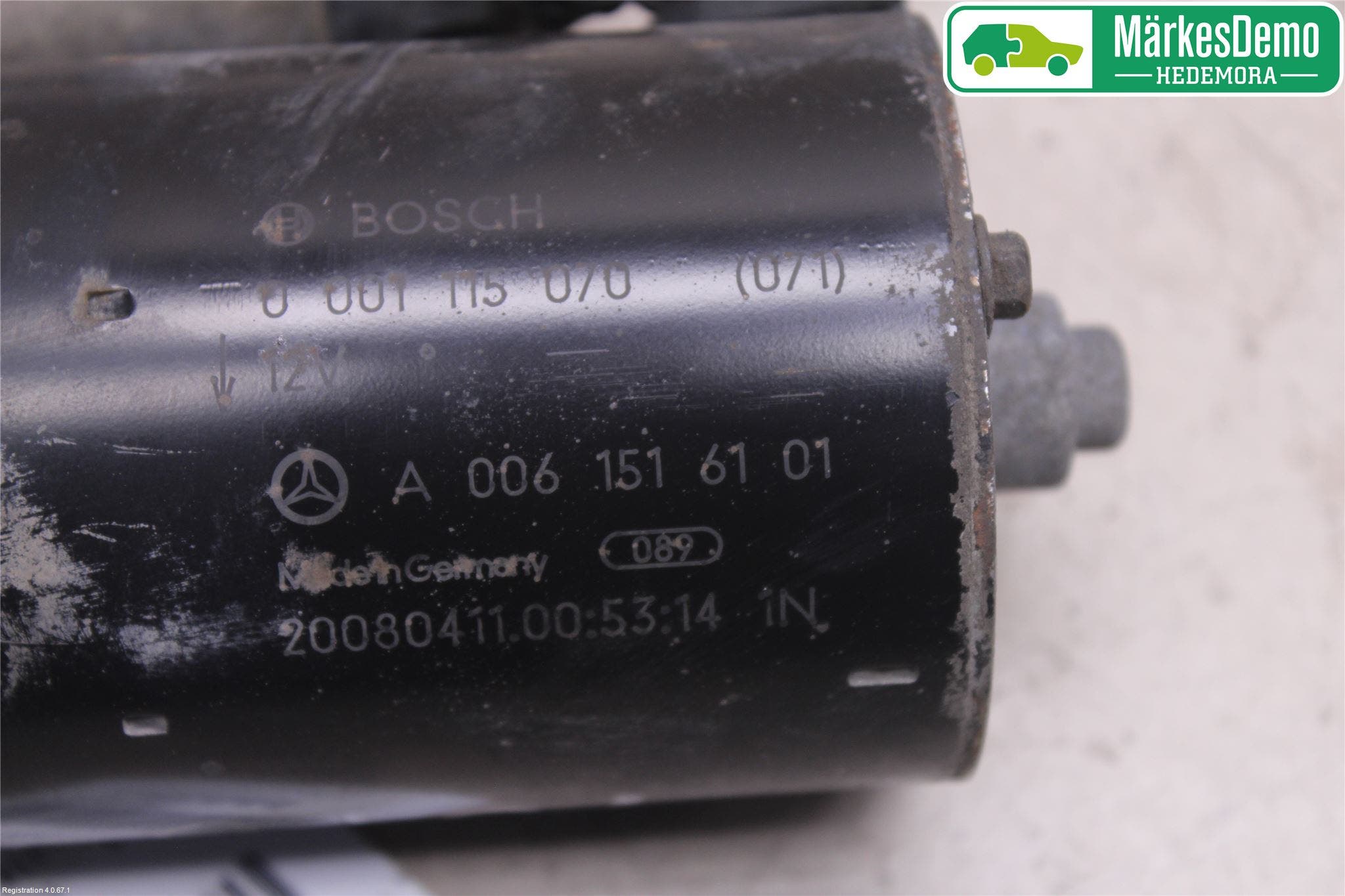 Mercedes-Benz MB CLS (C219) 03-11 Startmotor Diesel