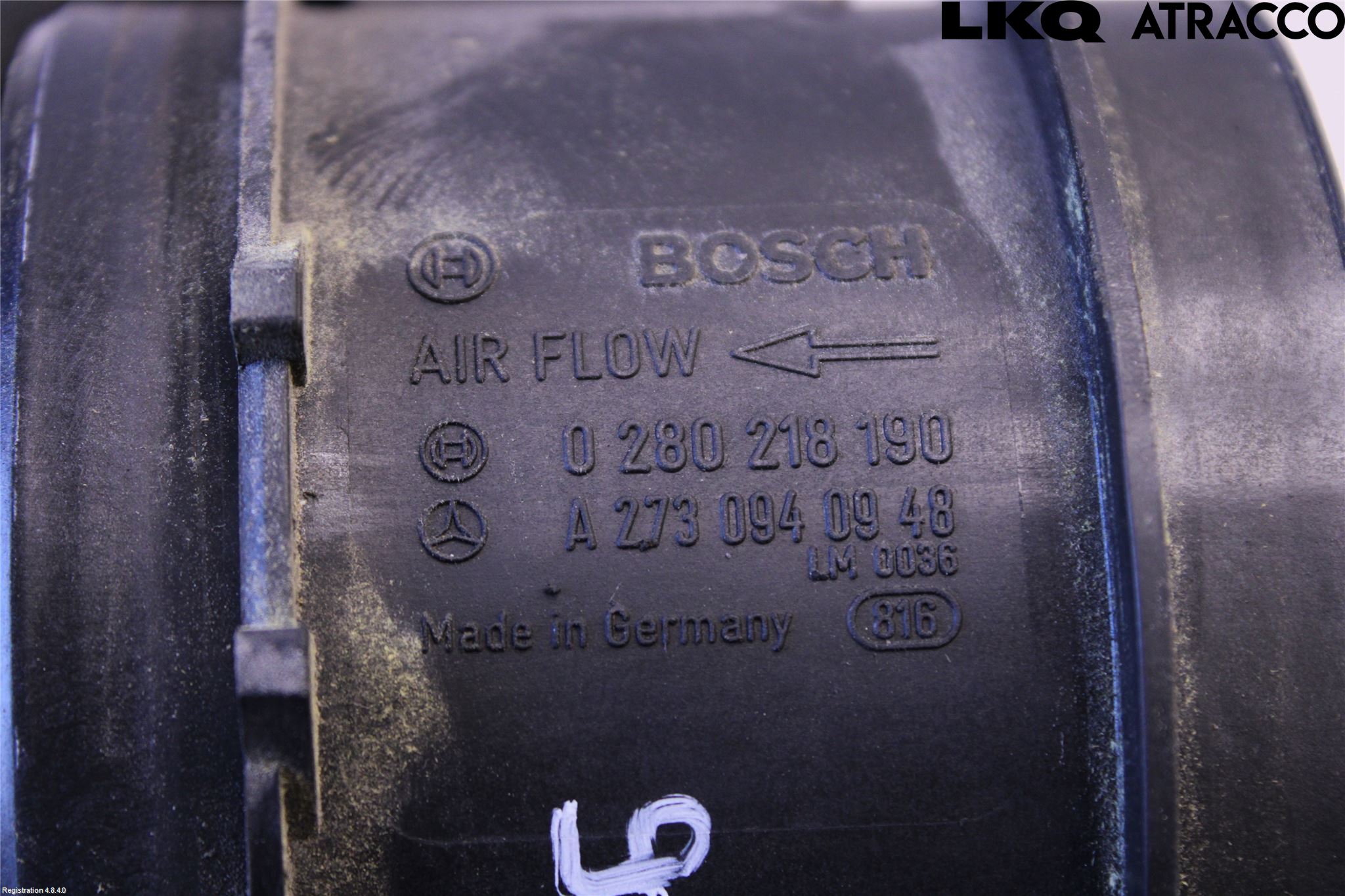Mercedes-Benz MB R-KLASS (W251) 05-13 Injluftmassamätare