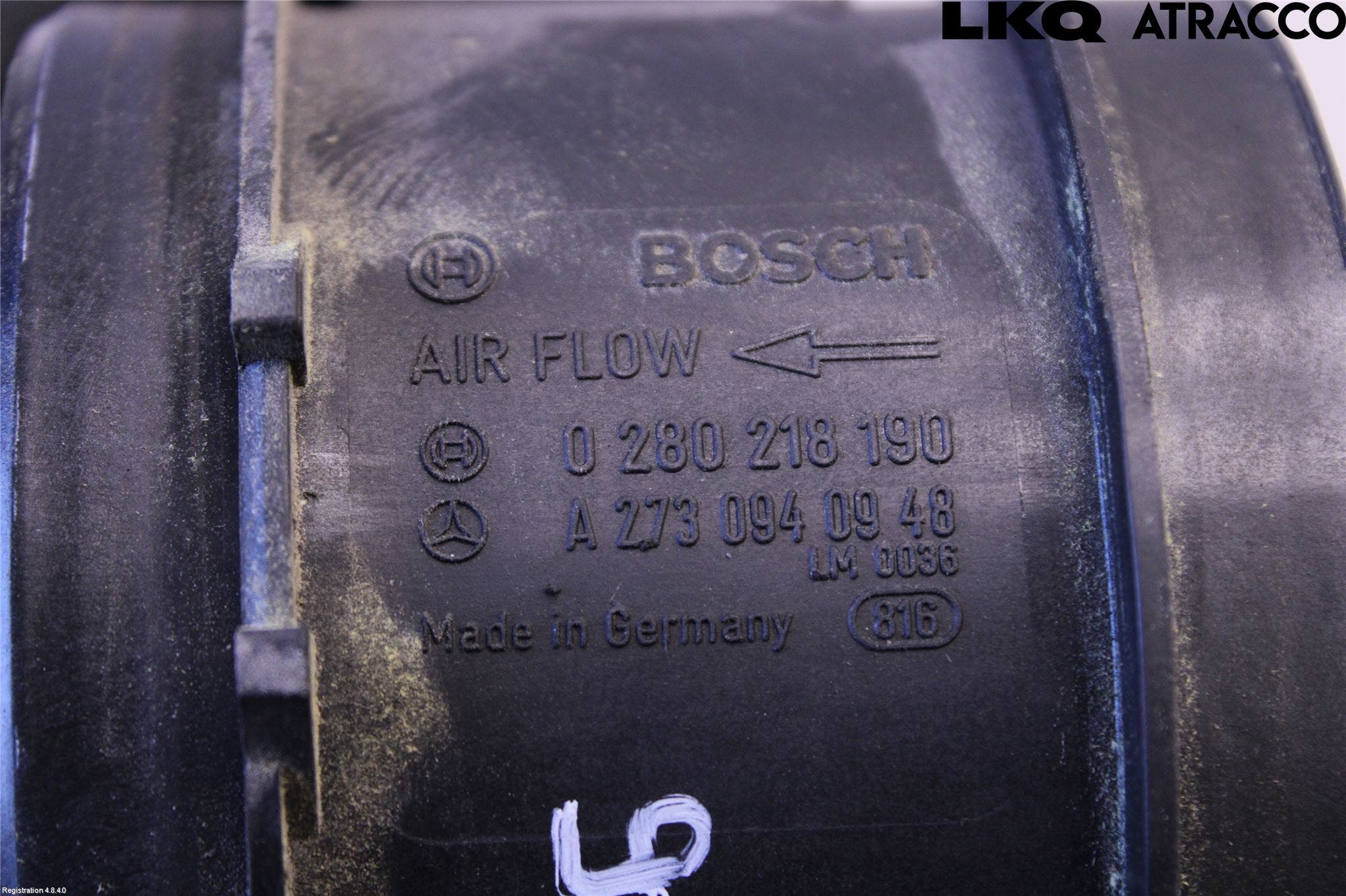 Mercedes-Benz MB R-KLASS (W251) 05-13 Injluftmassamätare