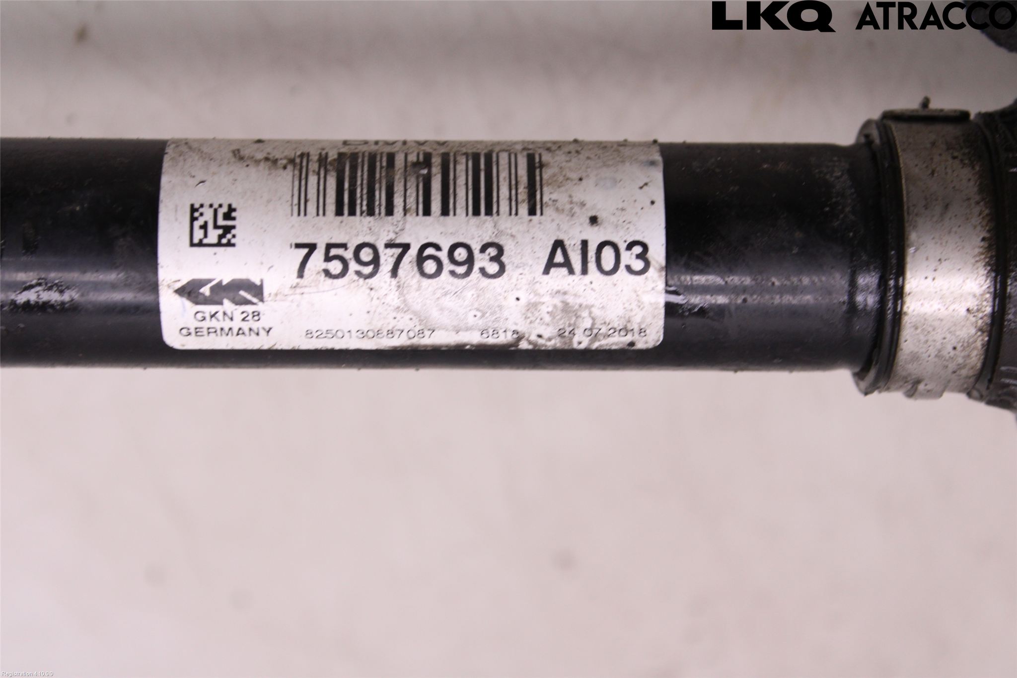BMW 3 GT F34 13-19 Drivaxel Fram Vänster