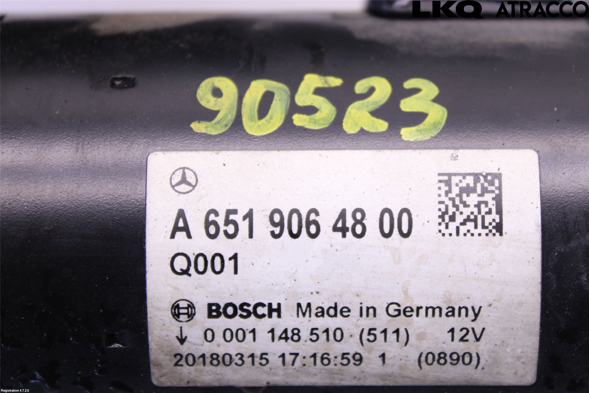 Mercedes-Benz MB GLC-KLASS (X253/C253) 15-22 Startmotor Diesel