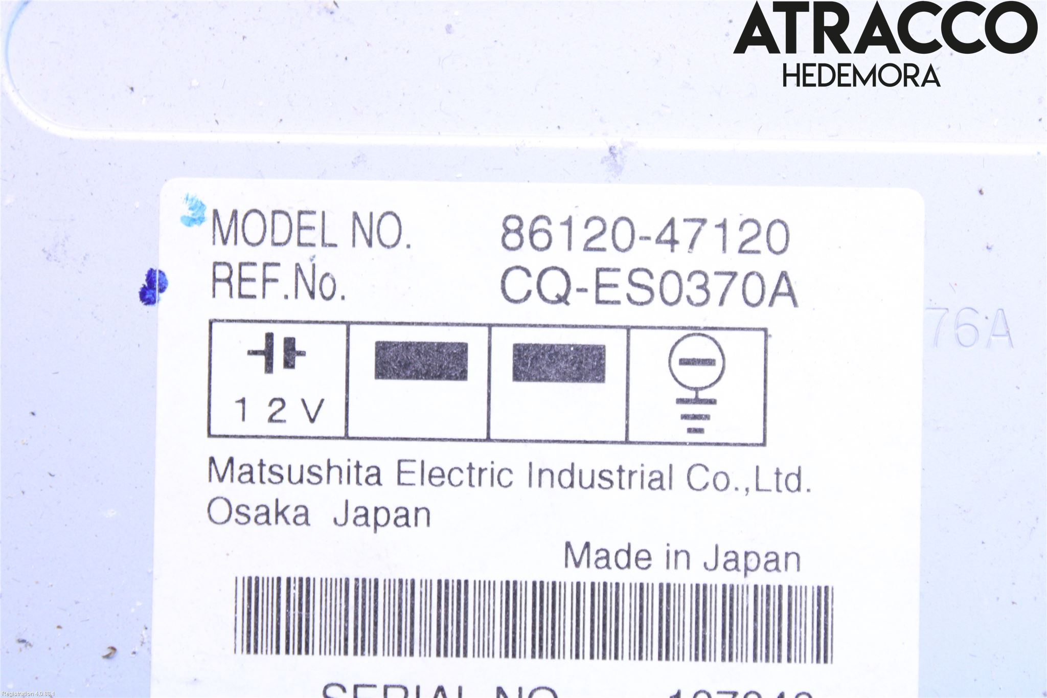 Toyota PRIUS NWH20 04-08 Cd Radio - Multimediapanel