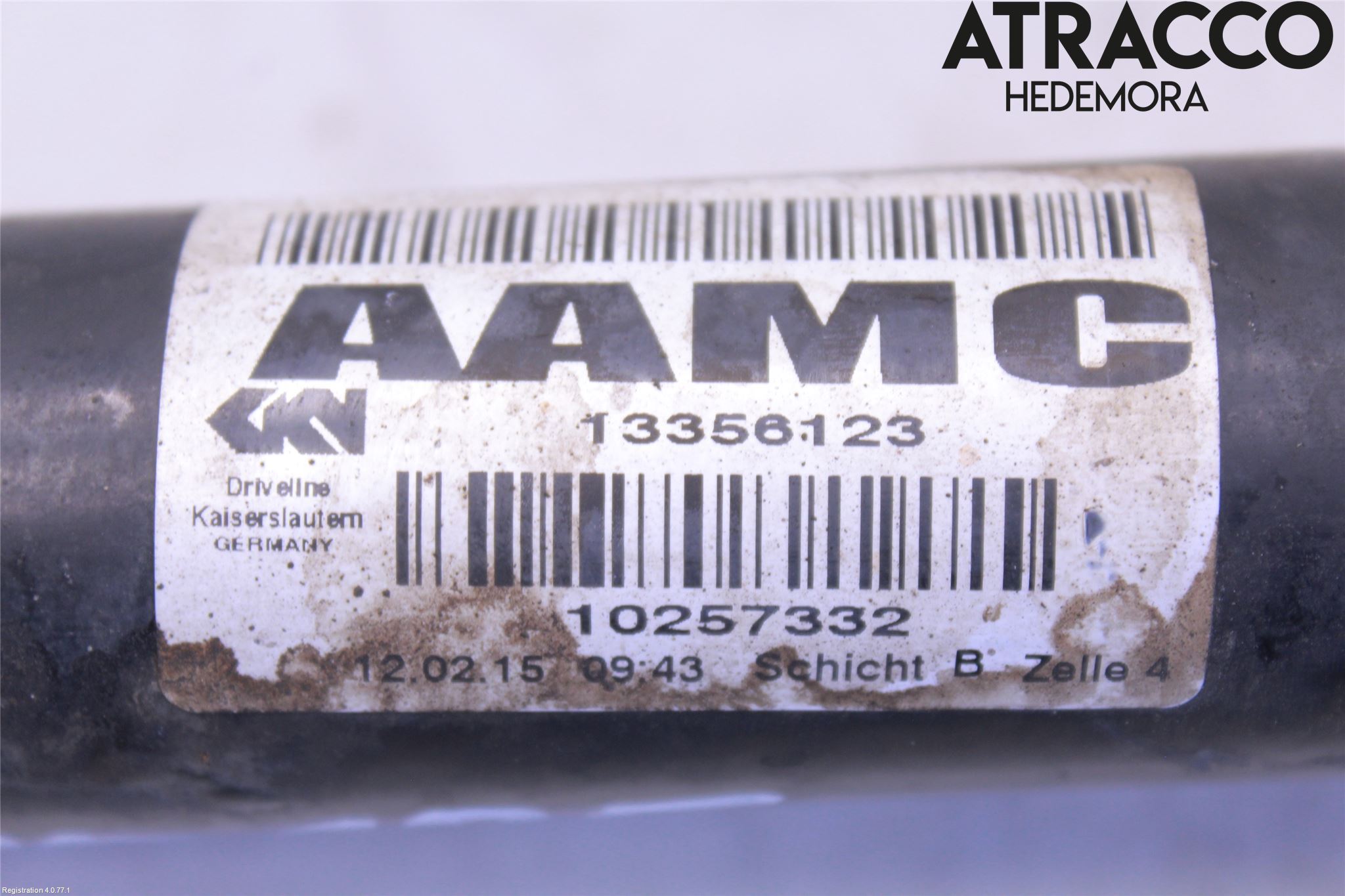 Opel ASTRA J 10-15 Drivaxel Fram Höger