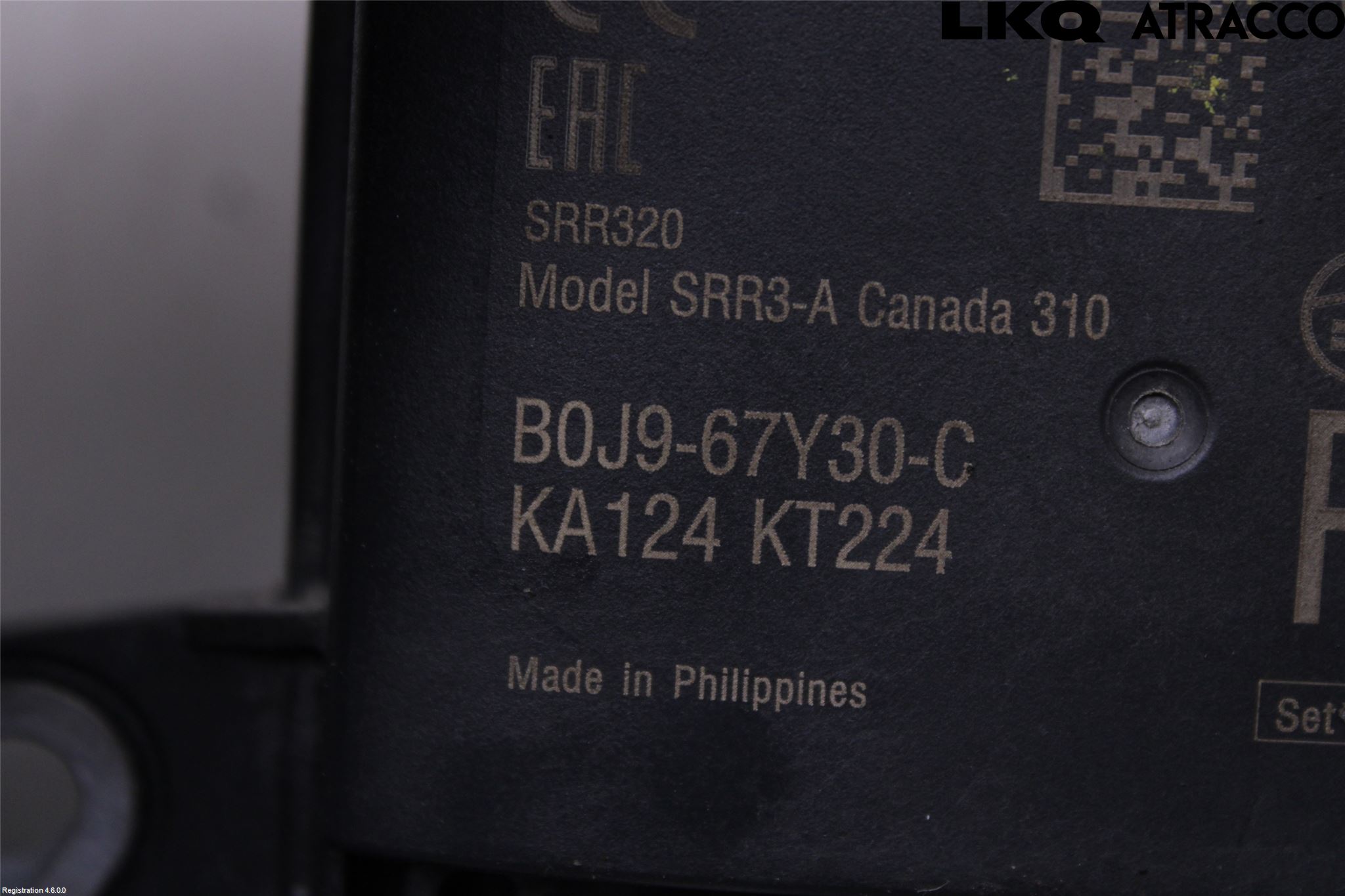 Mazda CX-30 20- Sensor Aktivt Kollisionsskydd