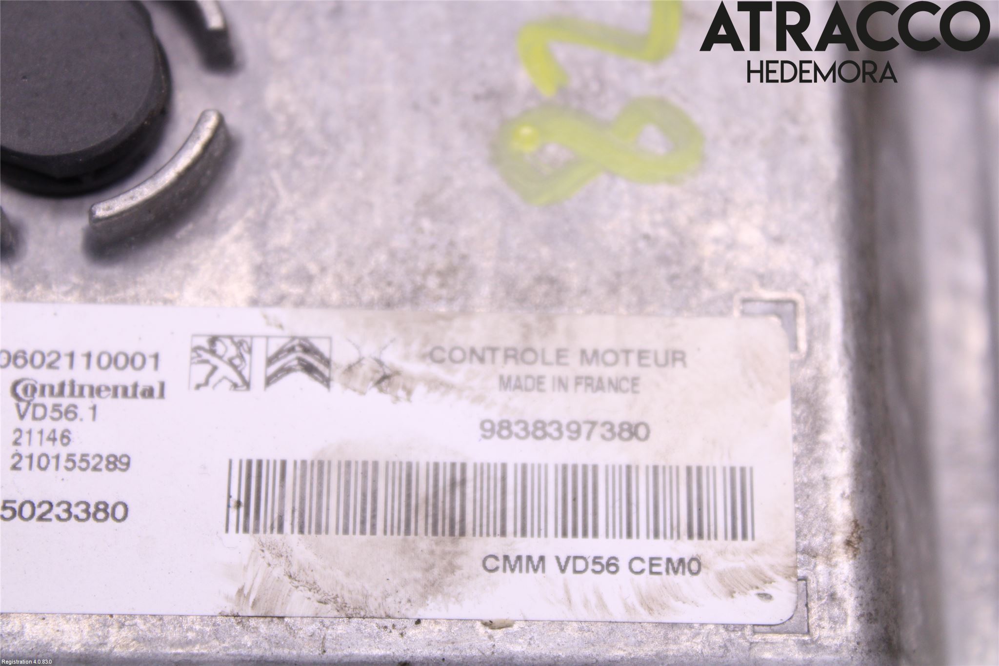 Peugeot 208/E-208 20- Styrenhet Insprut Bensin