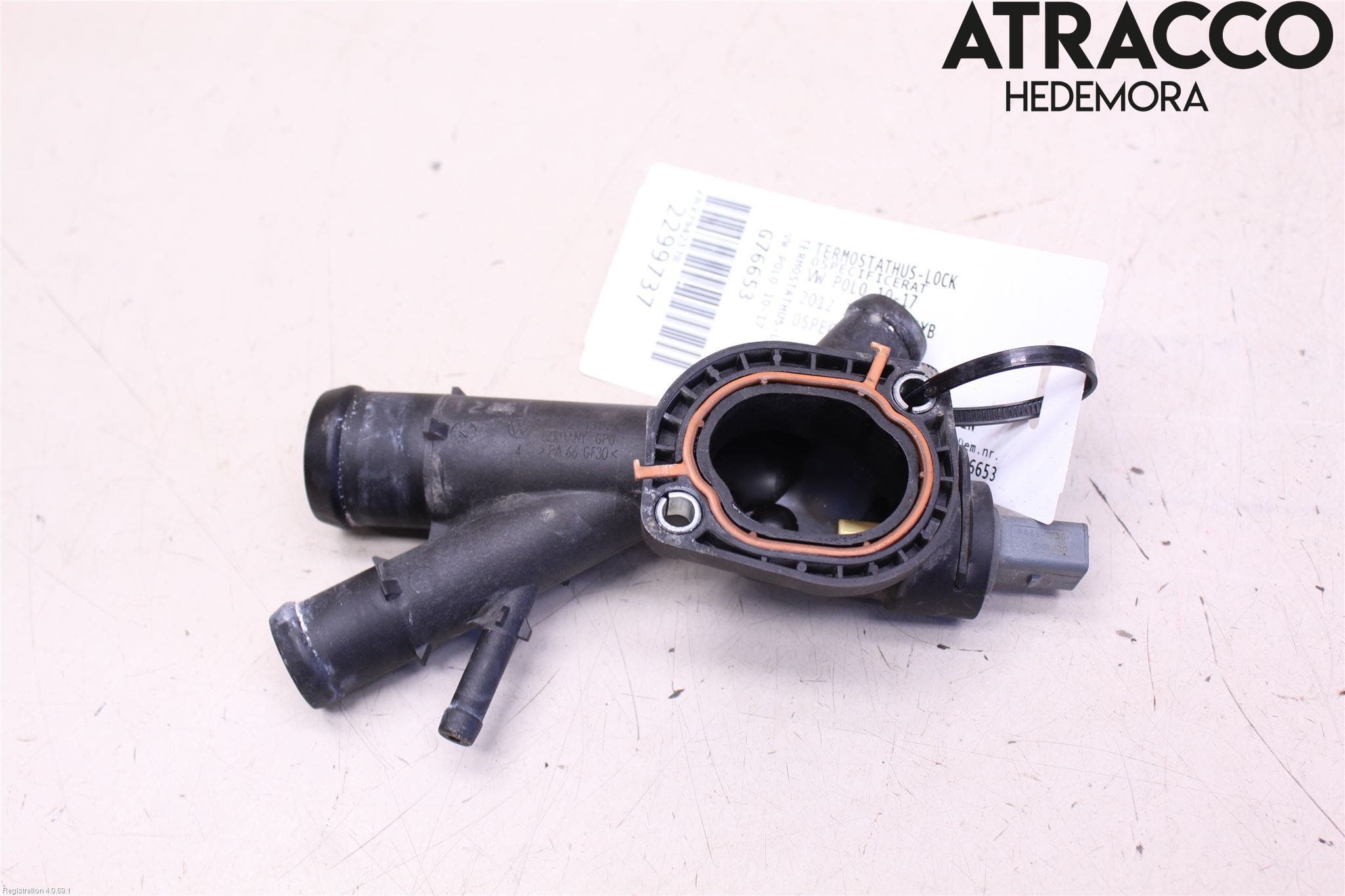 Volkswagen VW POLO 10-17 Termostathus-Lock