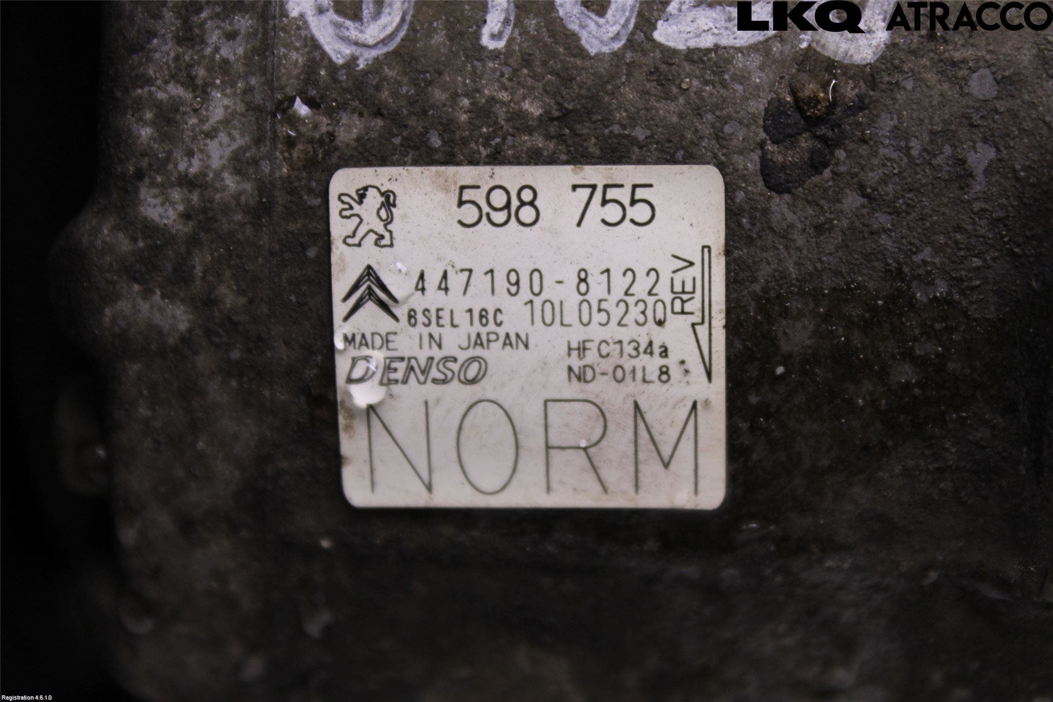 Peugeot 3008 09-16 Ac Kompressor