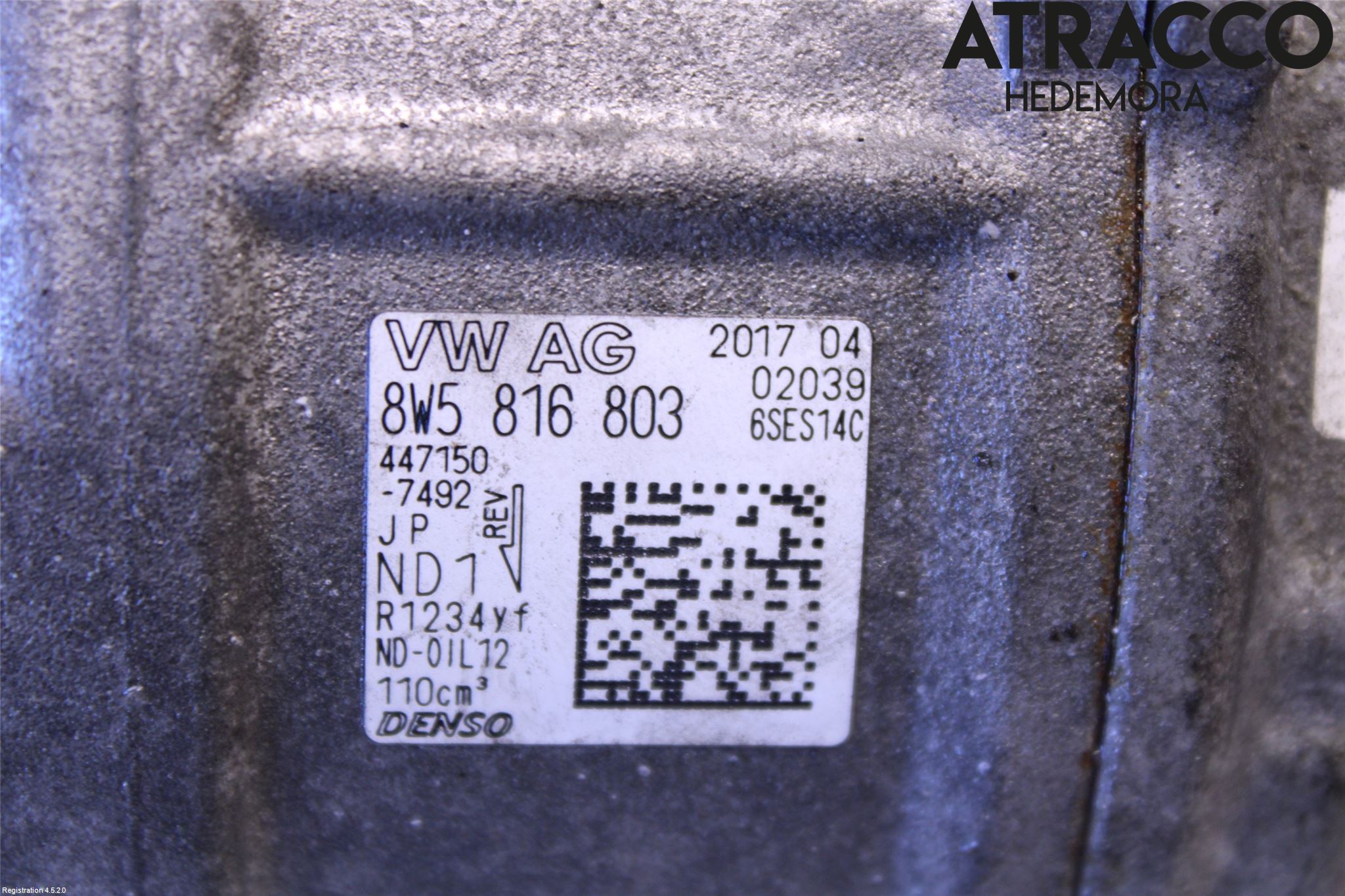 Audi A4/S4 B9 16-19 Ac Kompressor