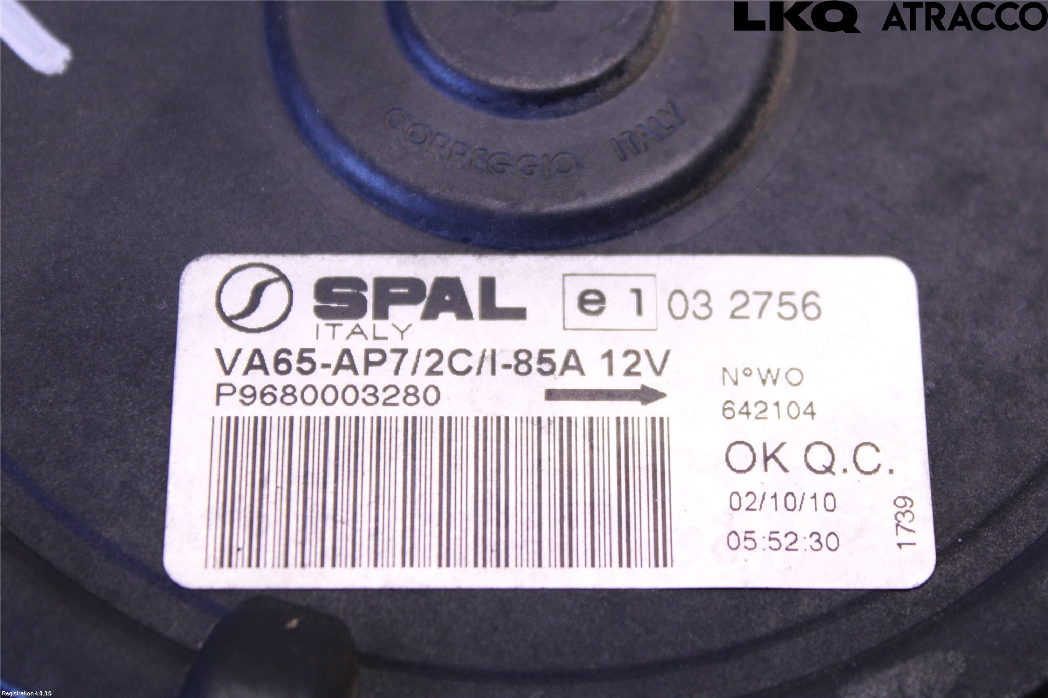 Citroen DS3 Kylfläkt El