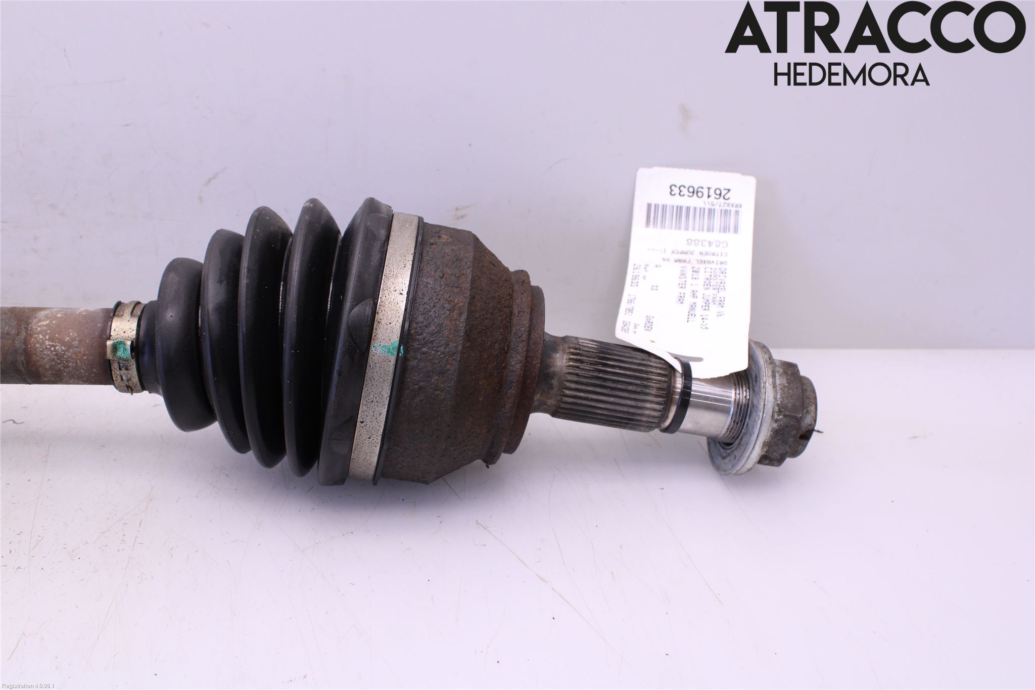 Citroen JUMPER/E-JUMPER 14- Drivaxel Fram Vänster