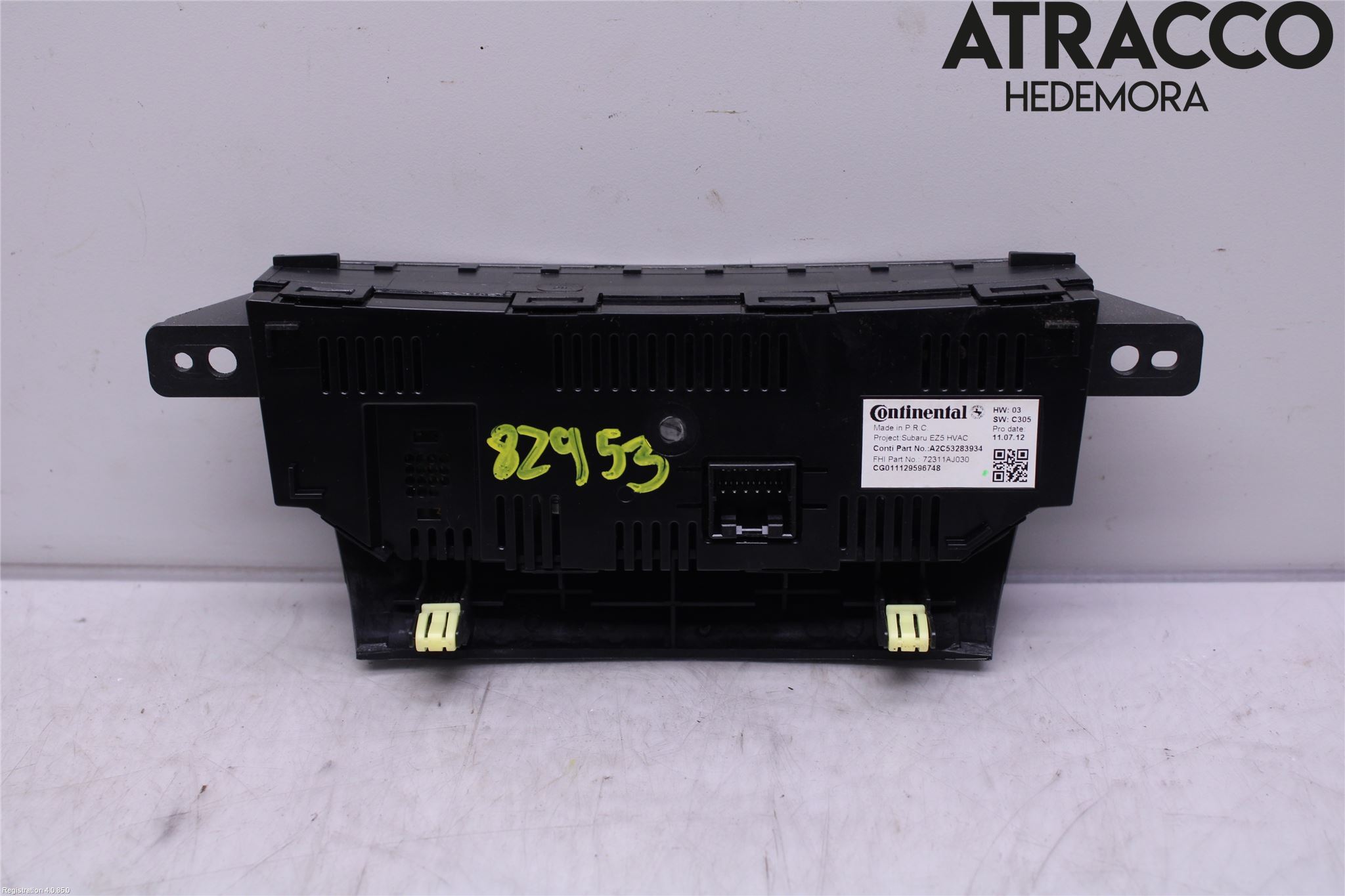 Subaru LEGACY 10-14 Ac Styrenhet Ac Manöveren