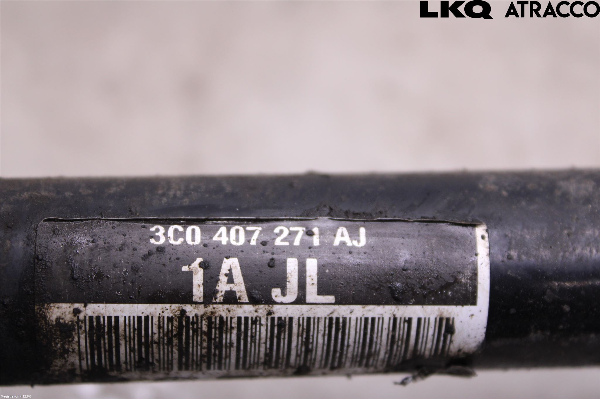Volkswagen VW GOLF VI 09-13 Drivaxel Fram Vänster