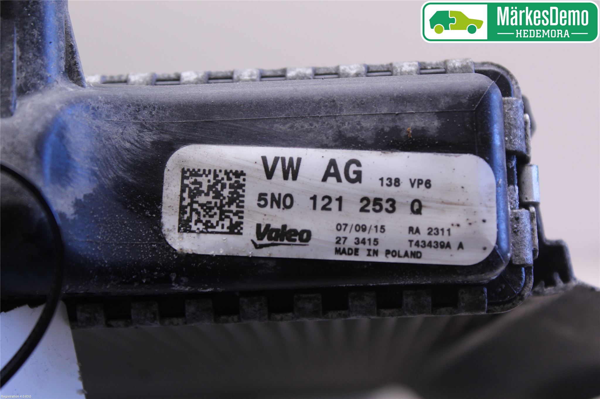 Volkswagen VW TIGUAN 07-16 Kylare Aut