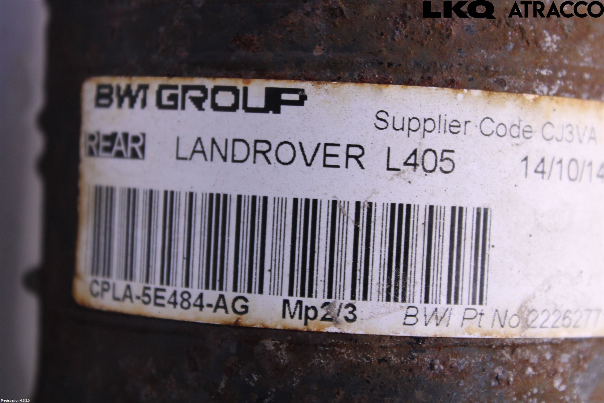 Landrover RANGE ROVER (L405) 13-21 Krängningshämmare Bak