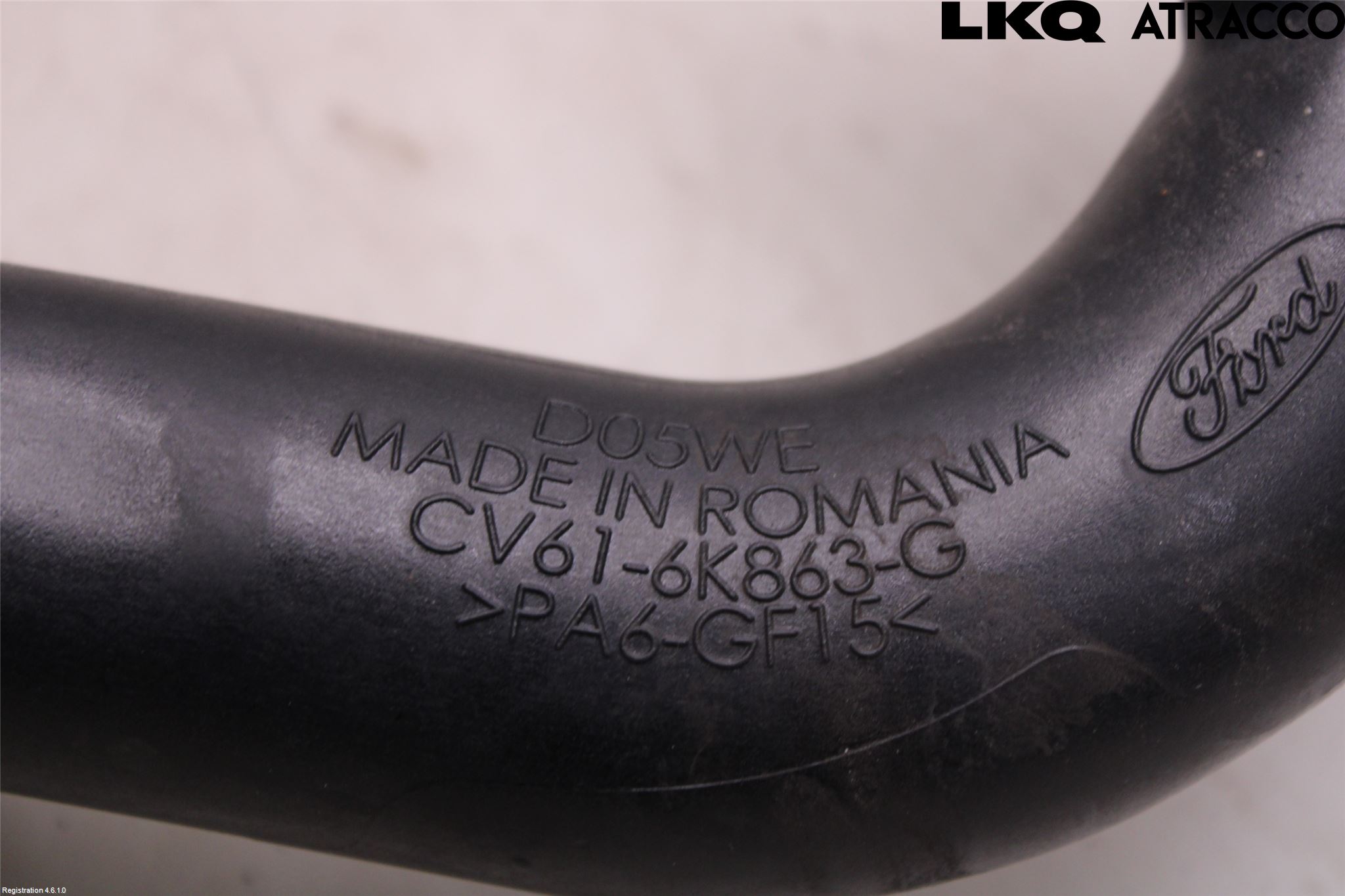 Ford TRANSIT/TOURNEO CONNECT 13-22 Laddluft-Intercoolerrör