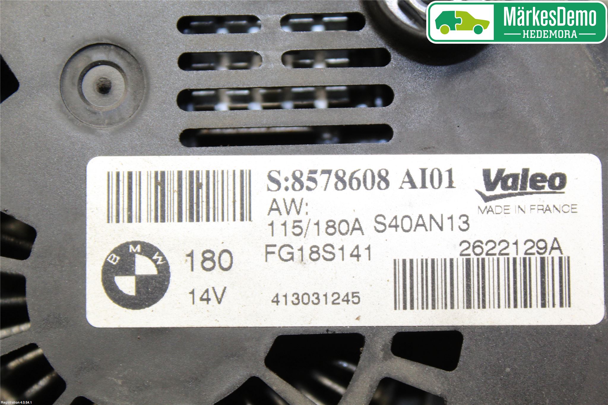 BMW 3 F30/F31/F80 12-19 Generator