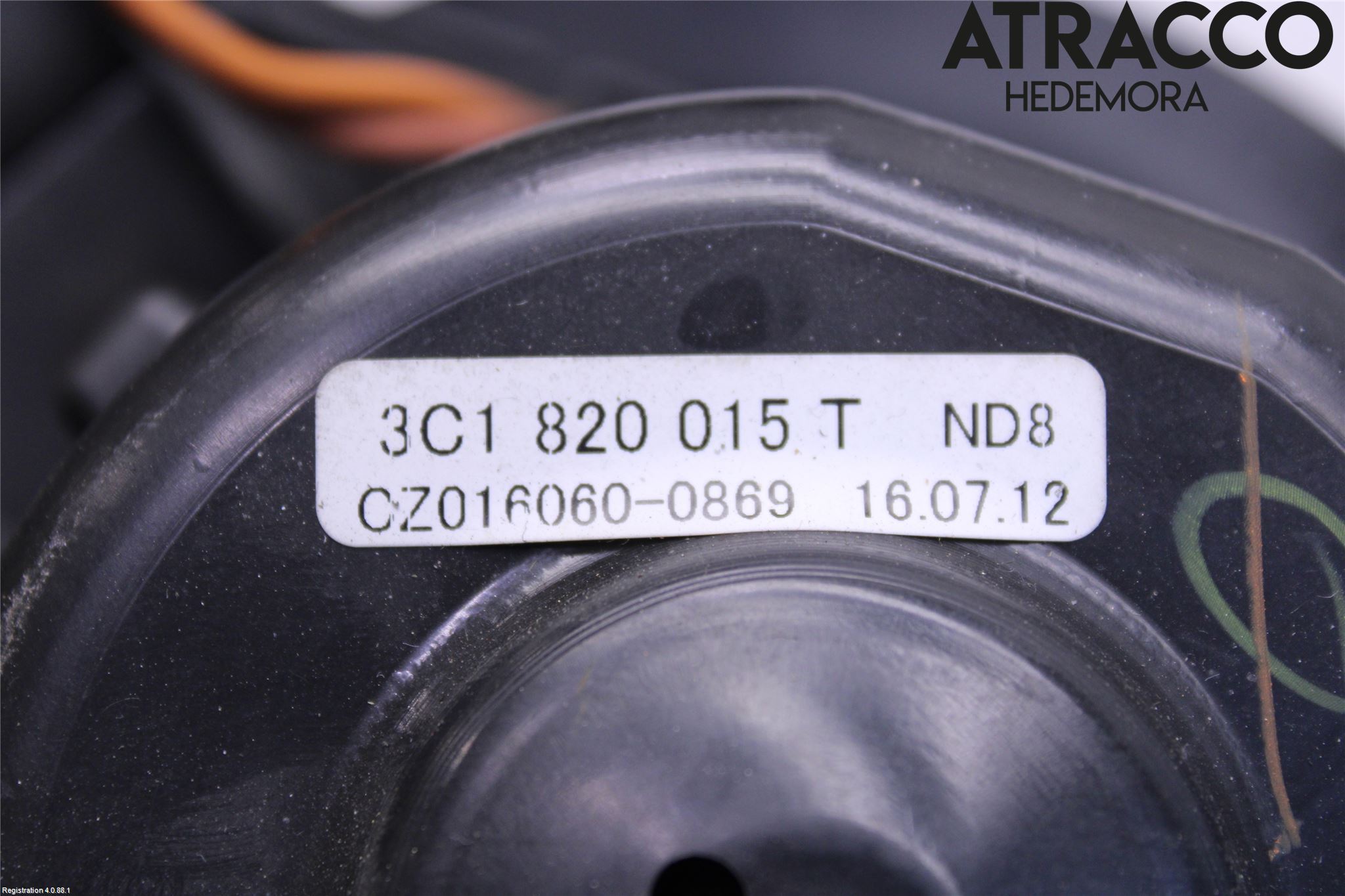 Volkswagen VW TIGUAN 07-16 Ac Värmefläkt