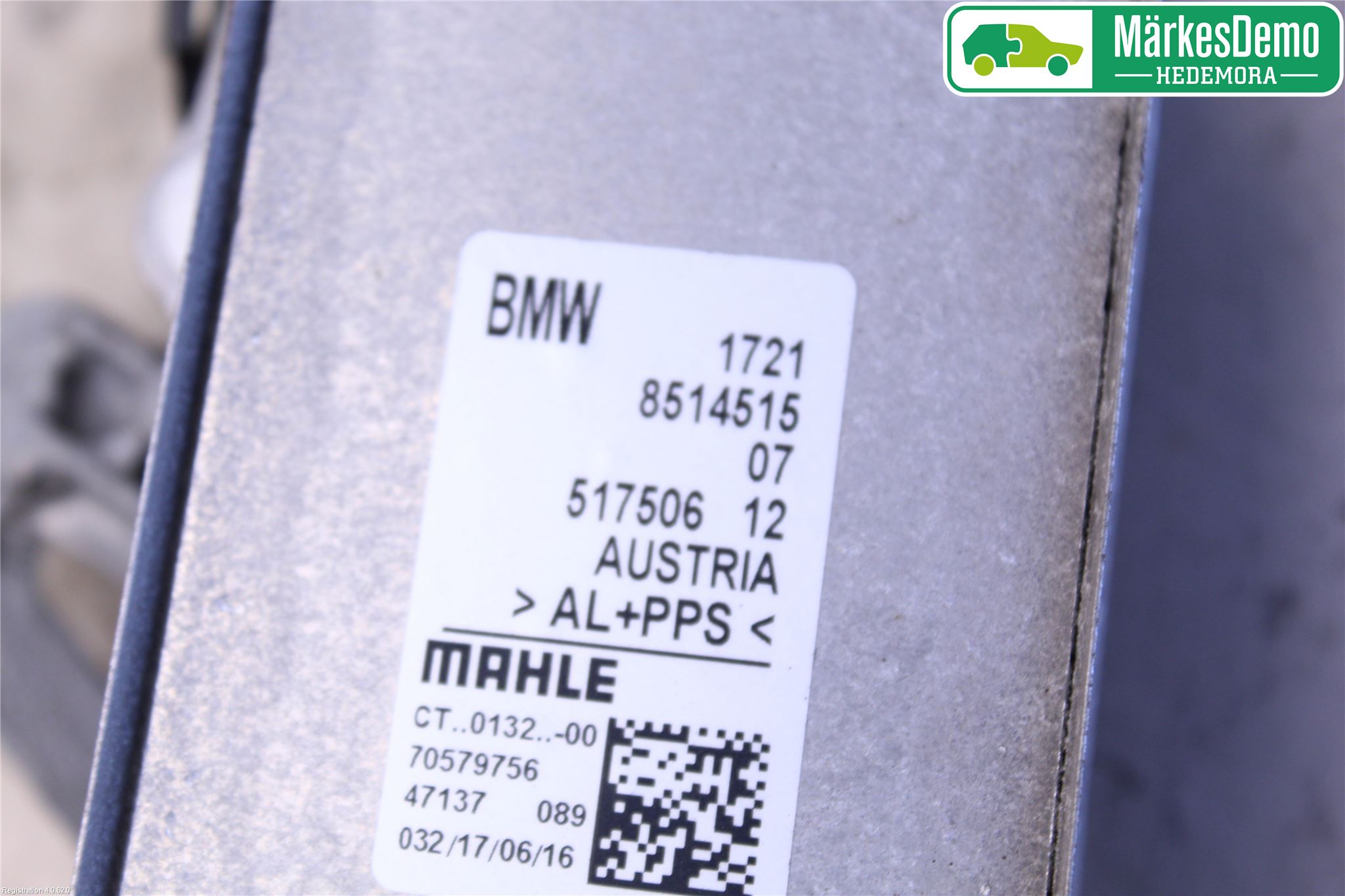 BMW 3 F30/F31/F80 12-19 Oljekylare Automat