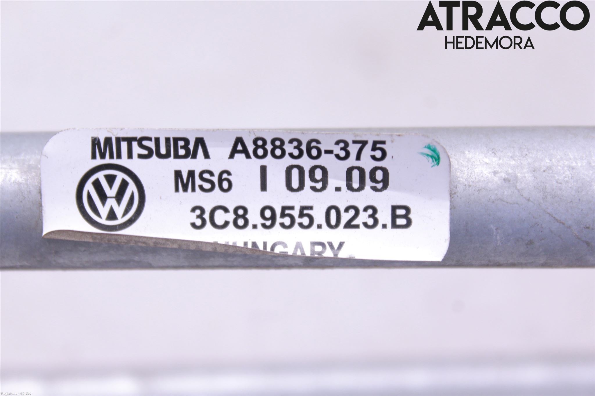 Volkswagen VW PASSAT CC 08-16 Torkarmekanism Vindruta