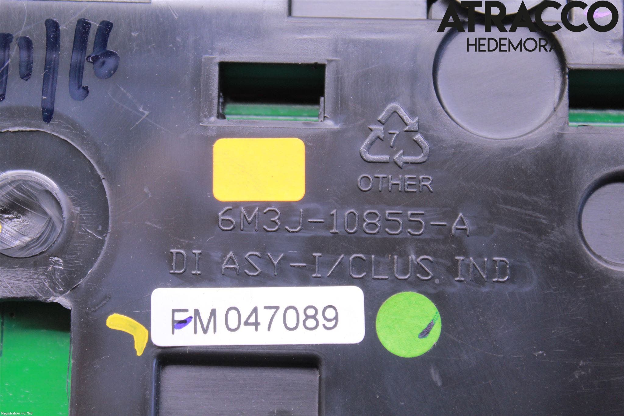 Ford RANGER EU/USA 07-11 Instrument Lutningsindikator
