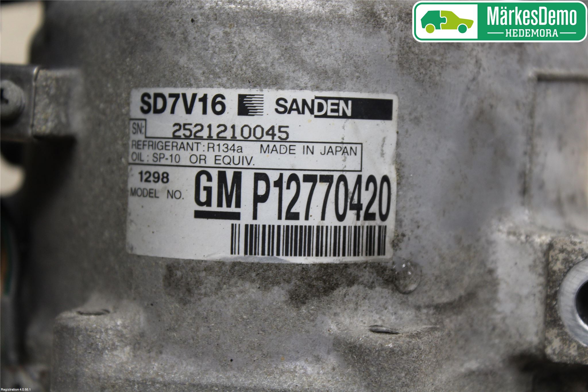 Saab 9-3 VER2/VER3 08-15 Ac Kompressor