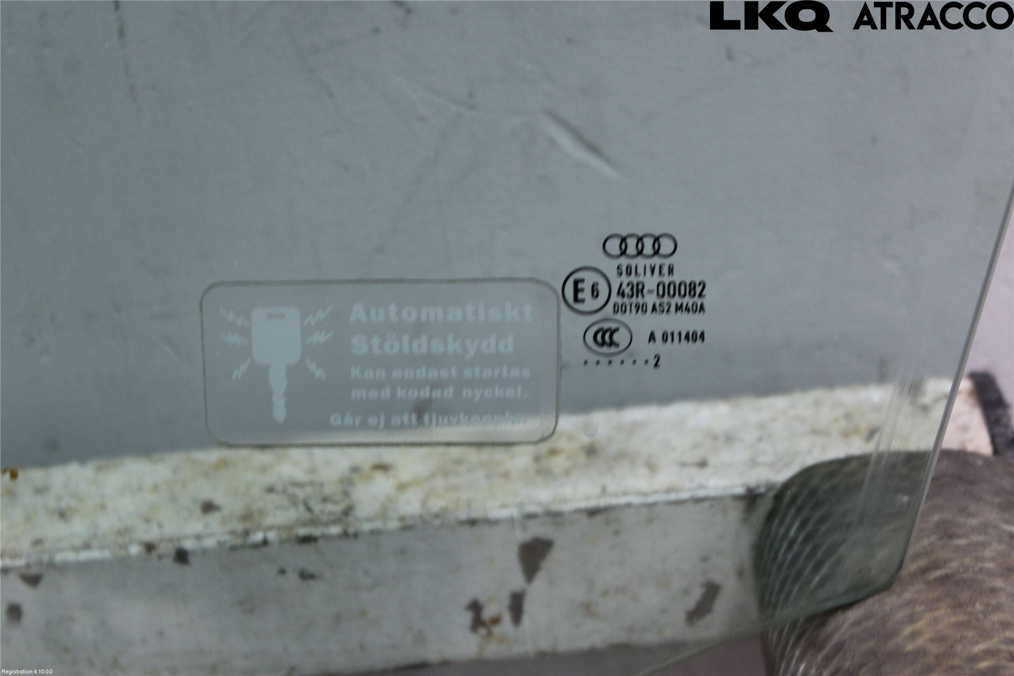 Audi A1/S1 11-18 Dörruta Fram Vänster