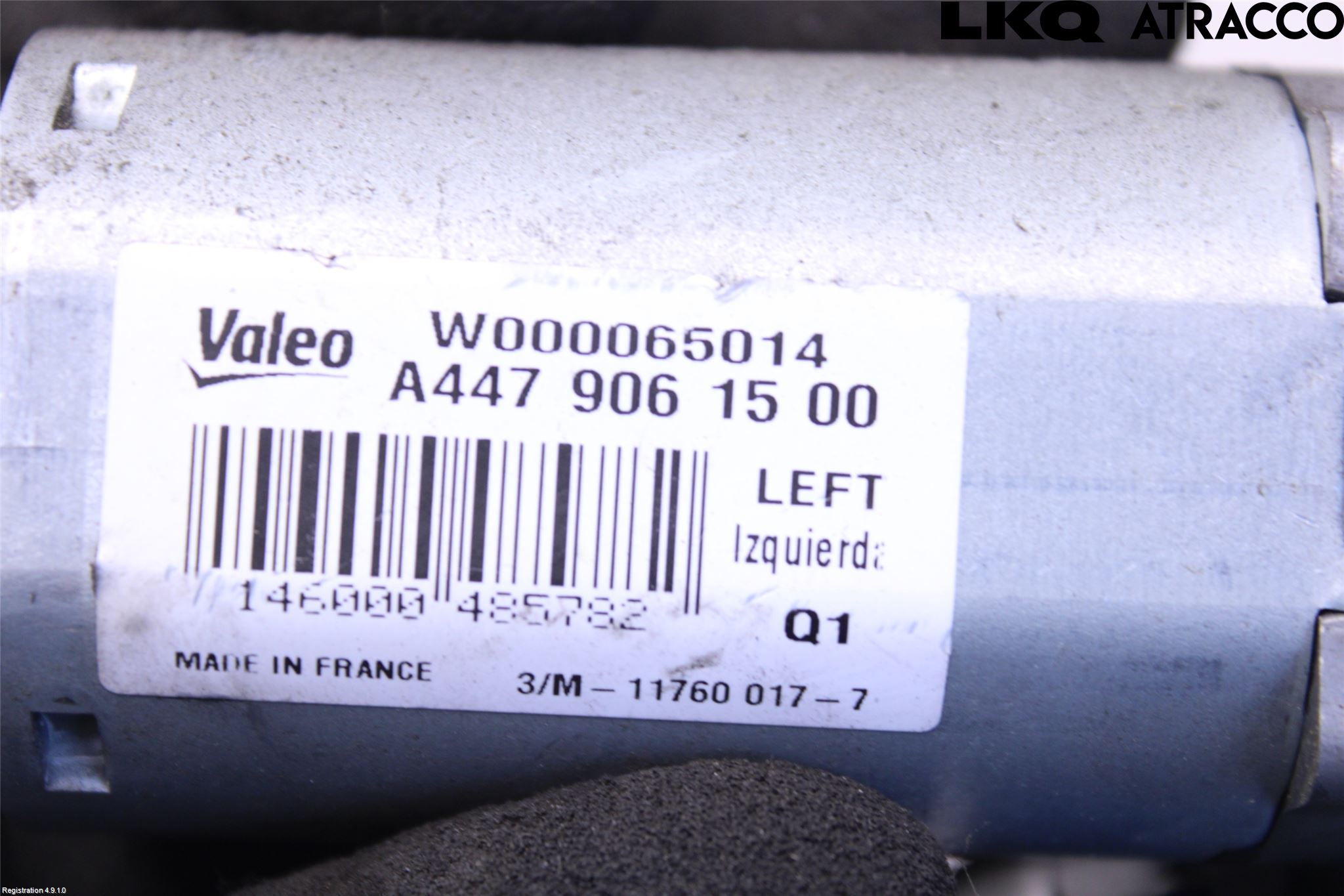 Mercedes-Benz MB VITO/V-KLASS (W640,W447,W448) 14- Torkarmotor Baklucka