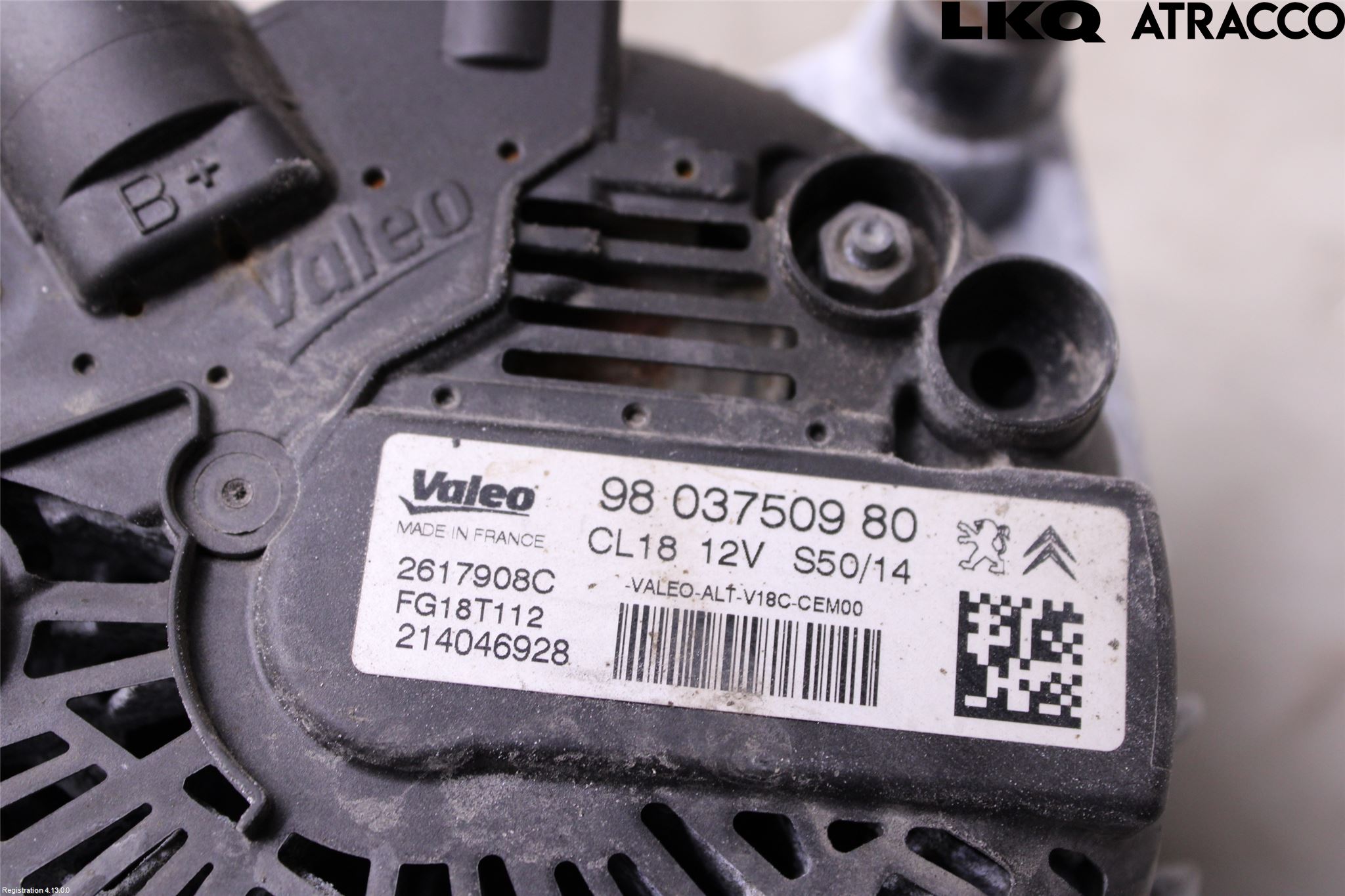 Citroen C5 08-17 Generator