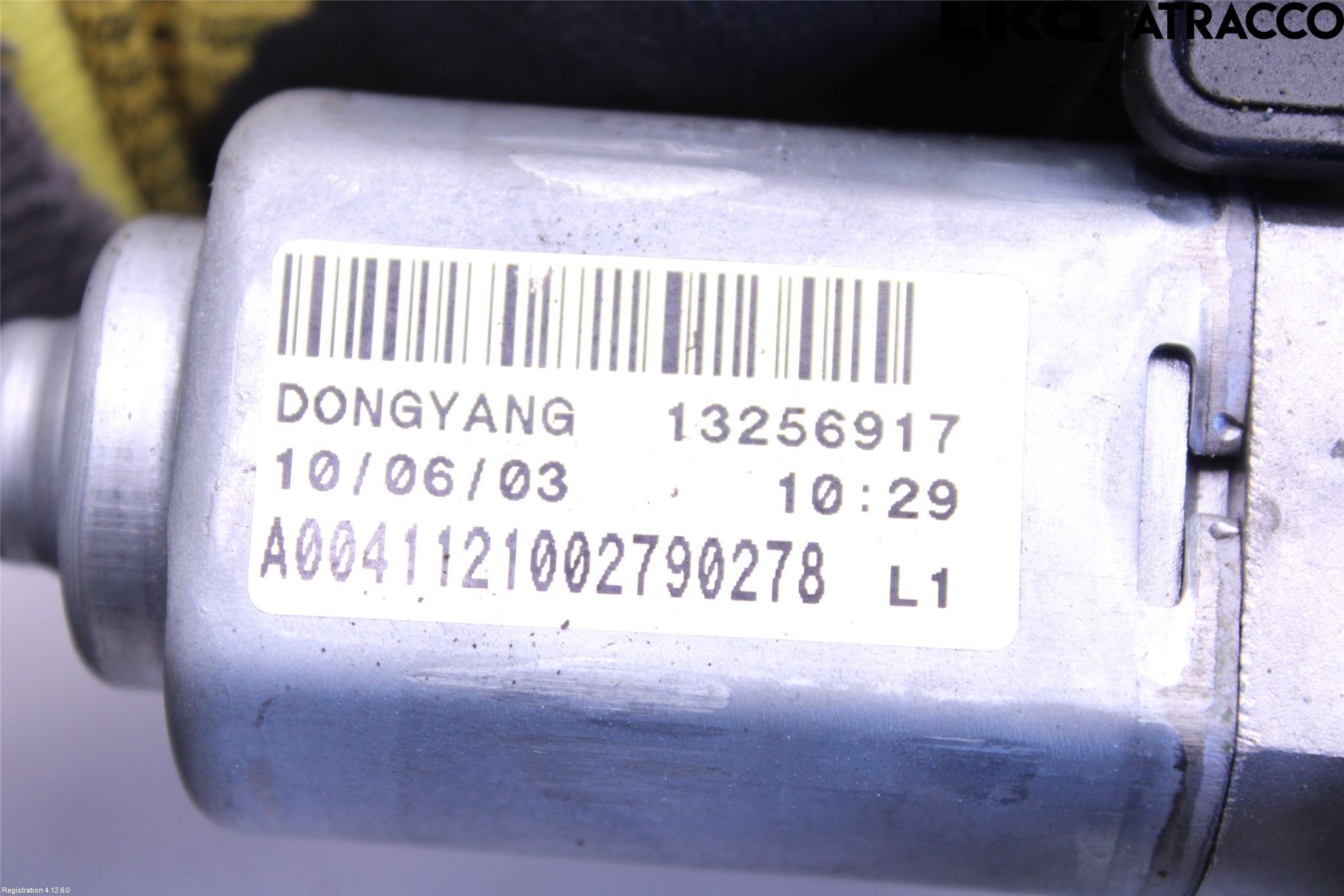 Opel ASTRA J 10-15 Torkarmotor Baklucka