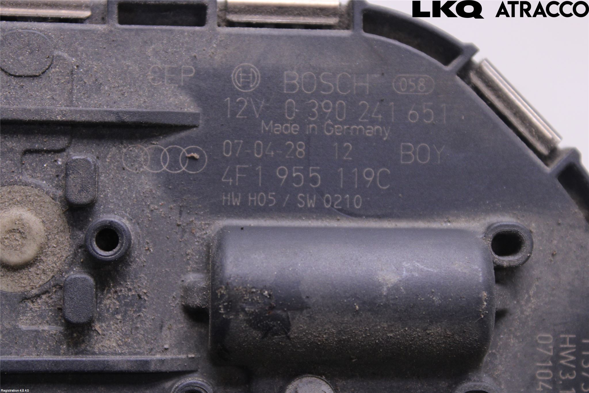 Audi A6/S6     05-11 Torkarmotor Vindruta