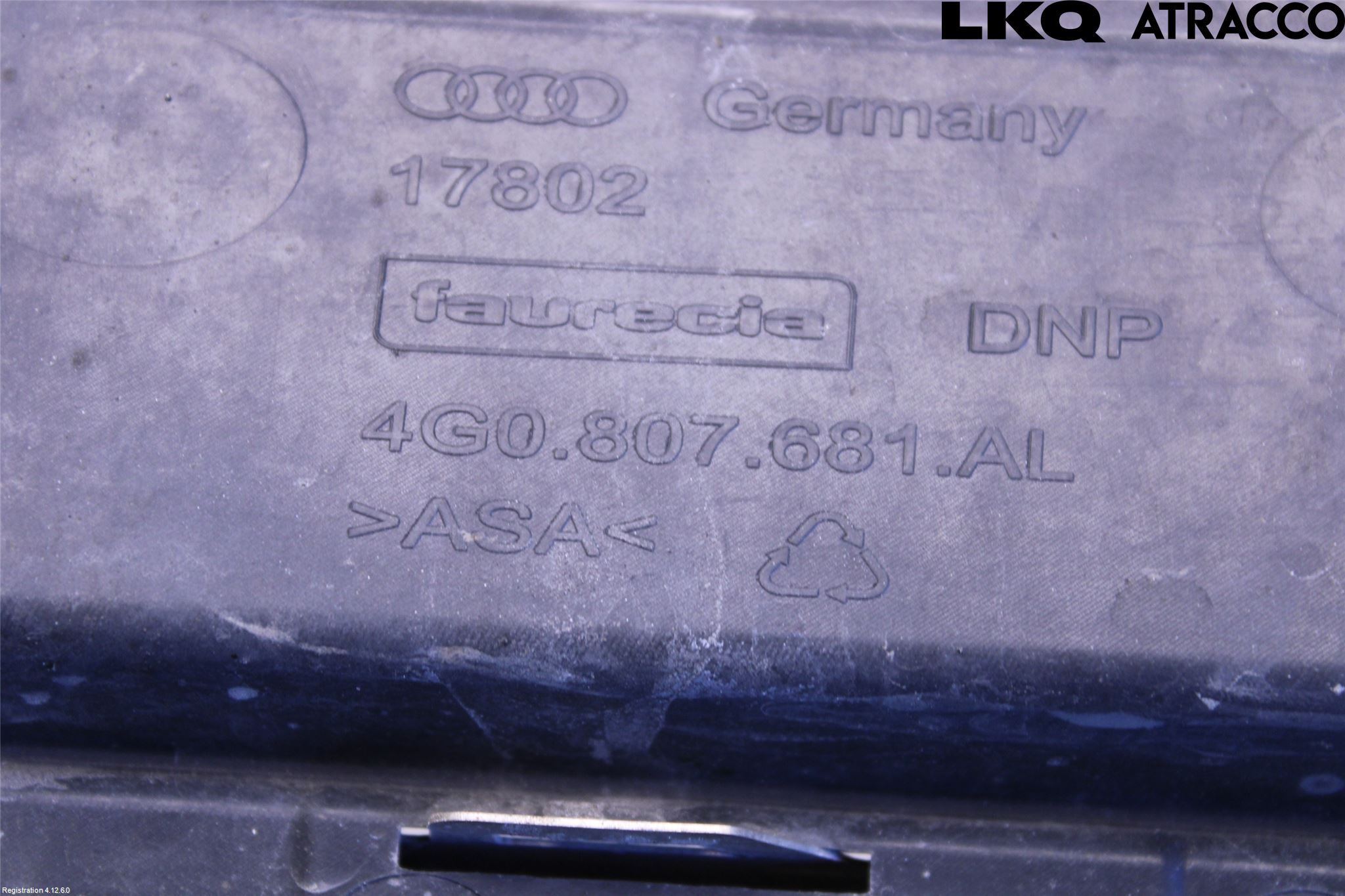 Audi A6 ALLROAD 12-18 Dimljussarg Fram