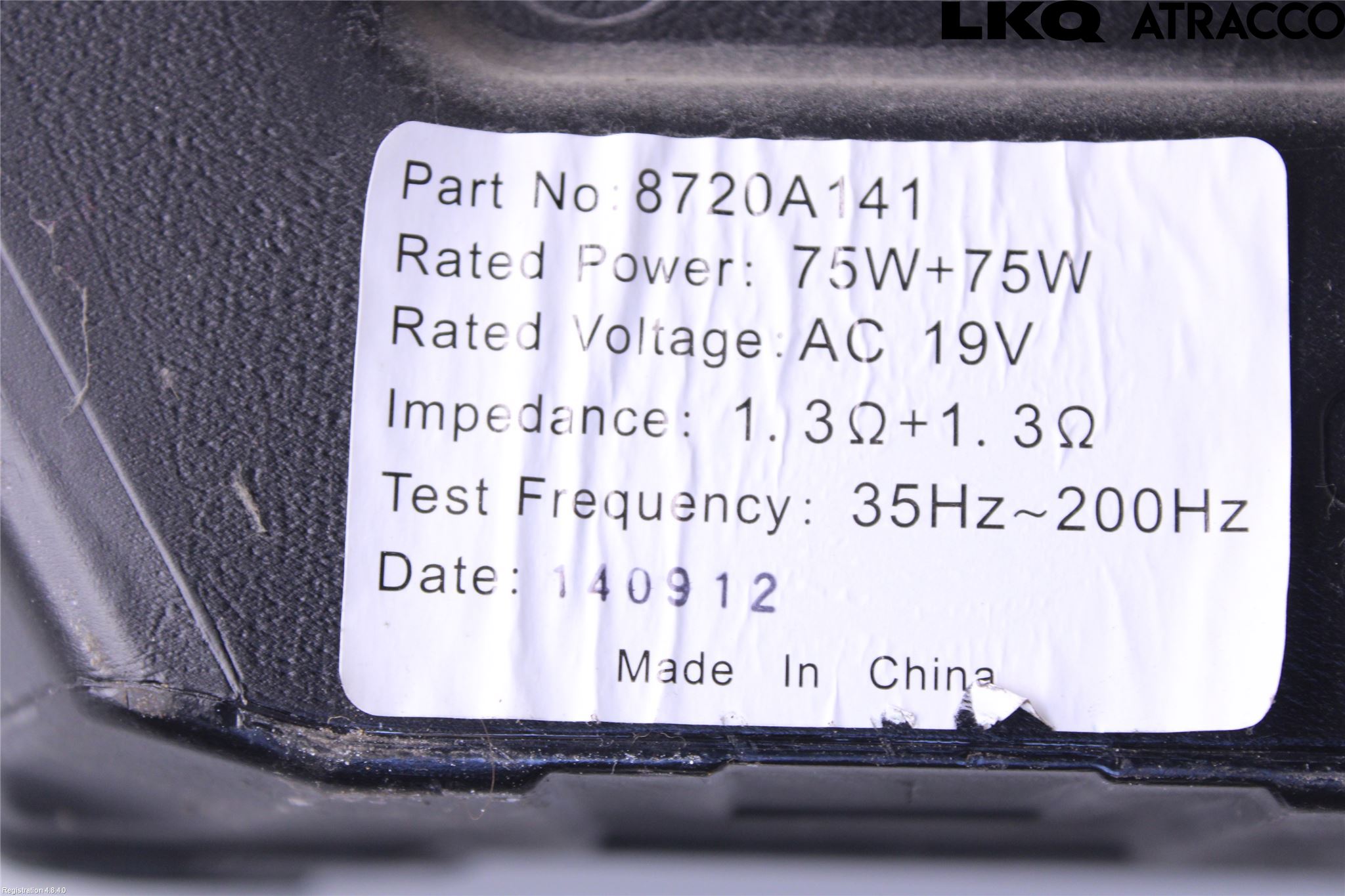 Mitsubishi OUTLANDER 13-21 Högtalare