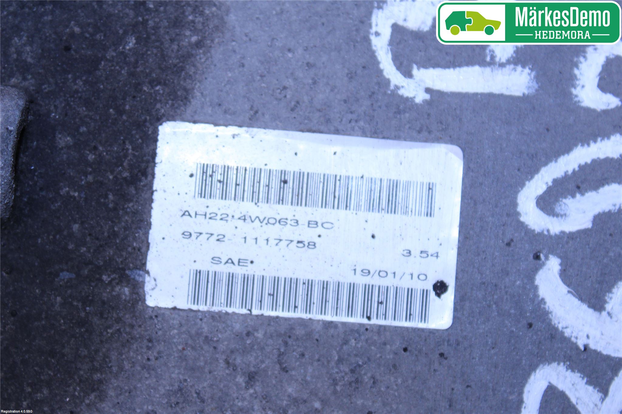 Landrover RANGE ROVER SPORT (L320) 10-13 Bakväxel-Diff