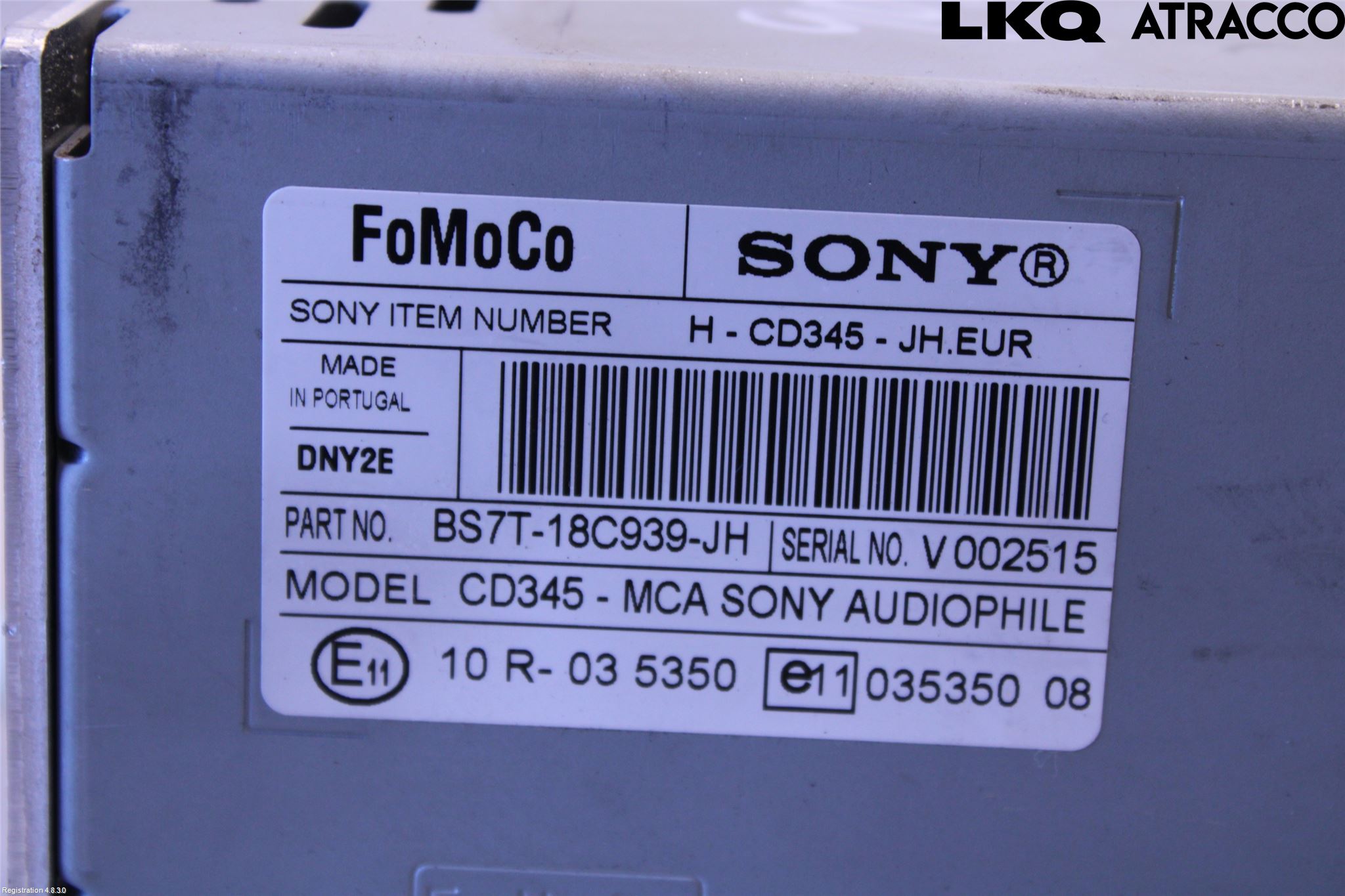 Ford S-MAX 06-15 Cd Radio - Multimediapanel