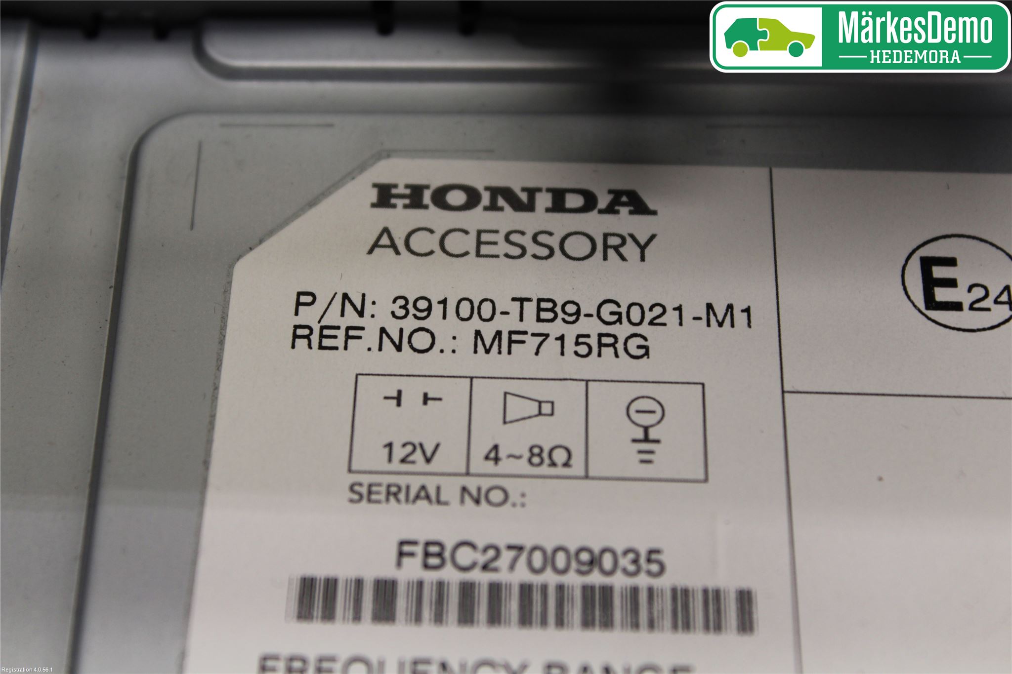 Honda CIVIC 12-16 Cd Radio - Multimediapanel