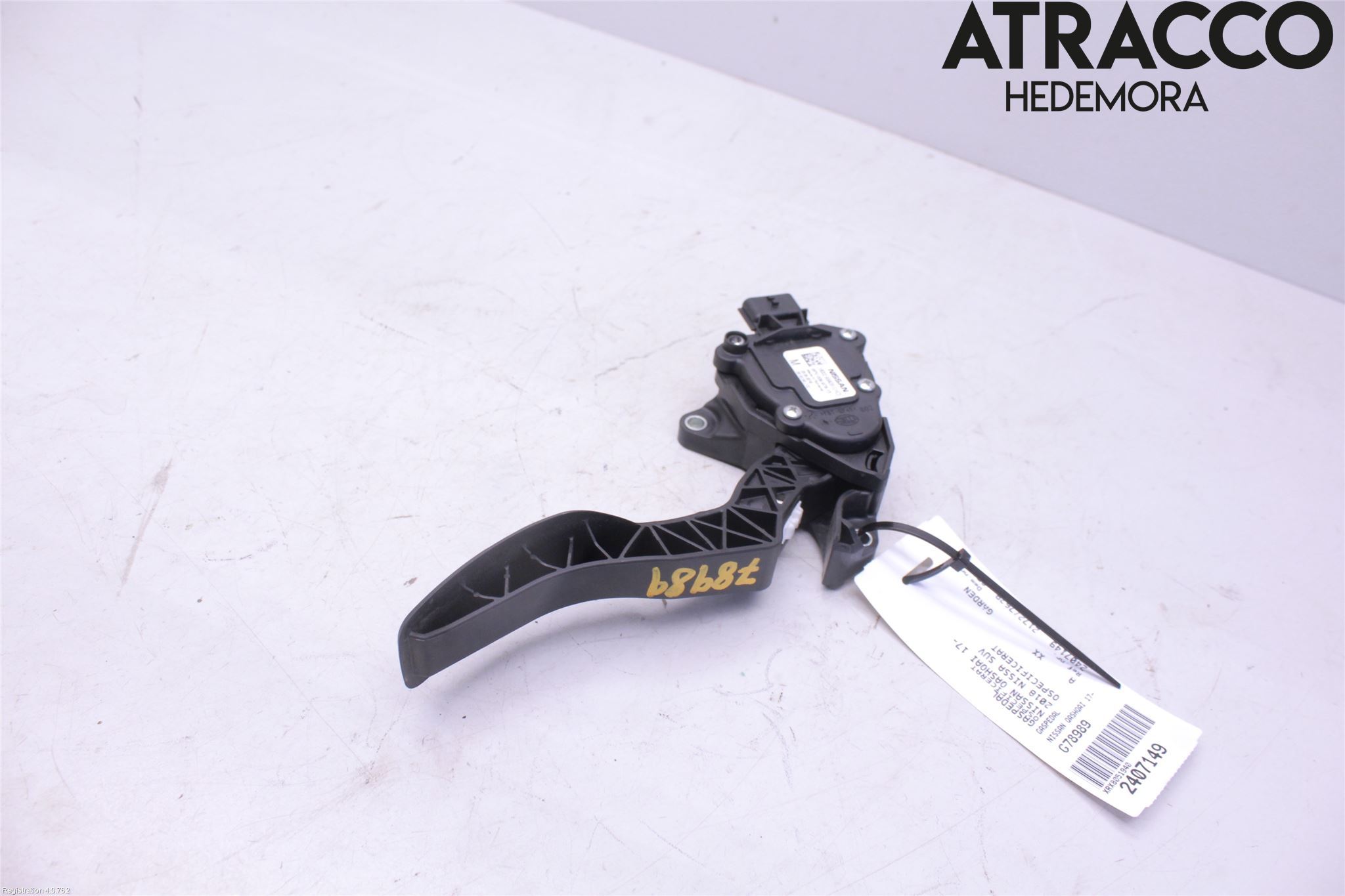 Nissan QASHQAI 17-21 Gaspedal