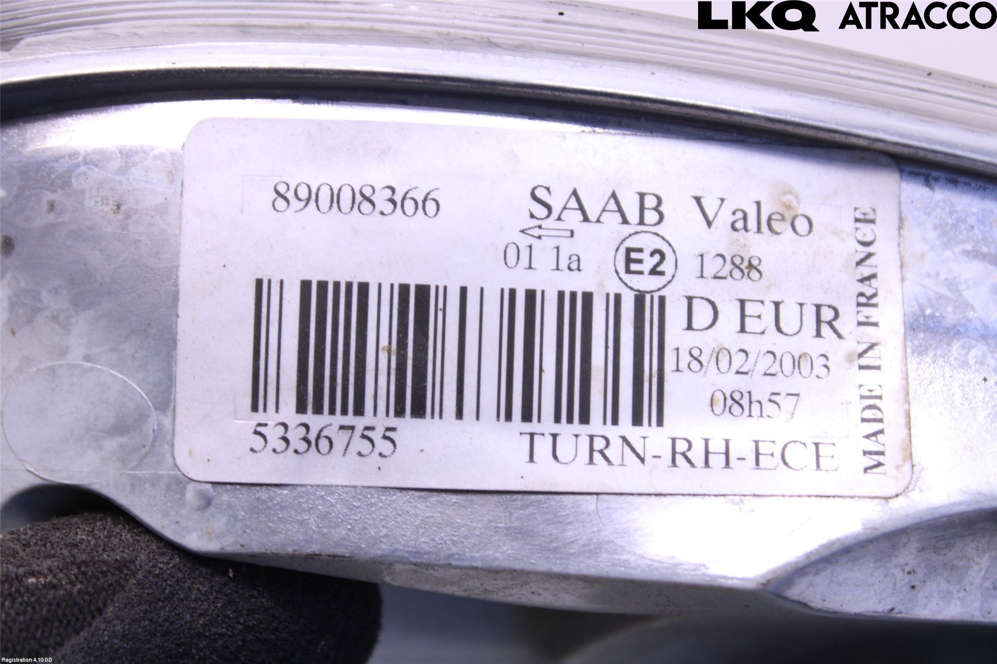 Saab 9-5 -05 Blinkers Fram Höger