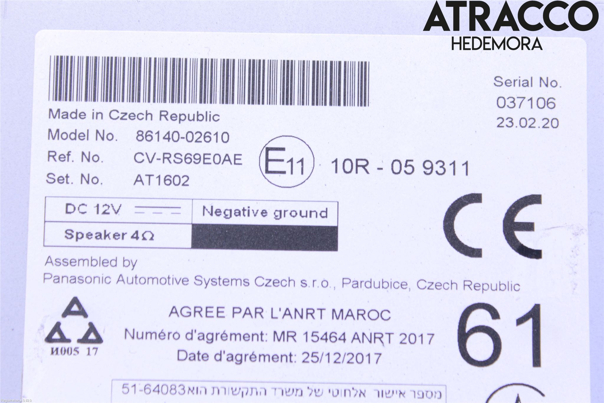 Toyota COROLLA 19- Cd Radio - Multimediapanel