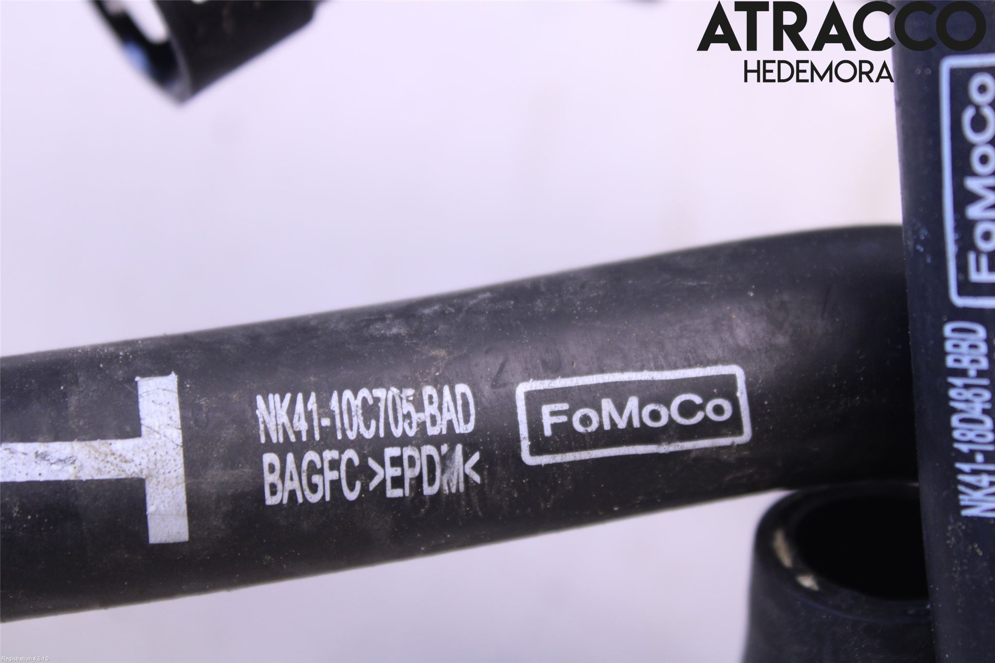 Ford E-TRANSIT SKÅP/BUSS 22- Kylarslang