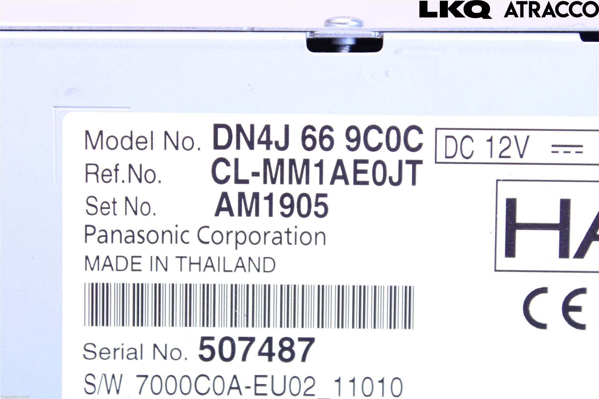 Mazda MX-30 20- Cd Radio - Multimediapanel