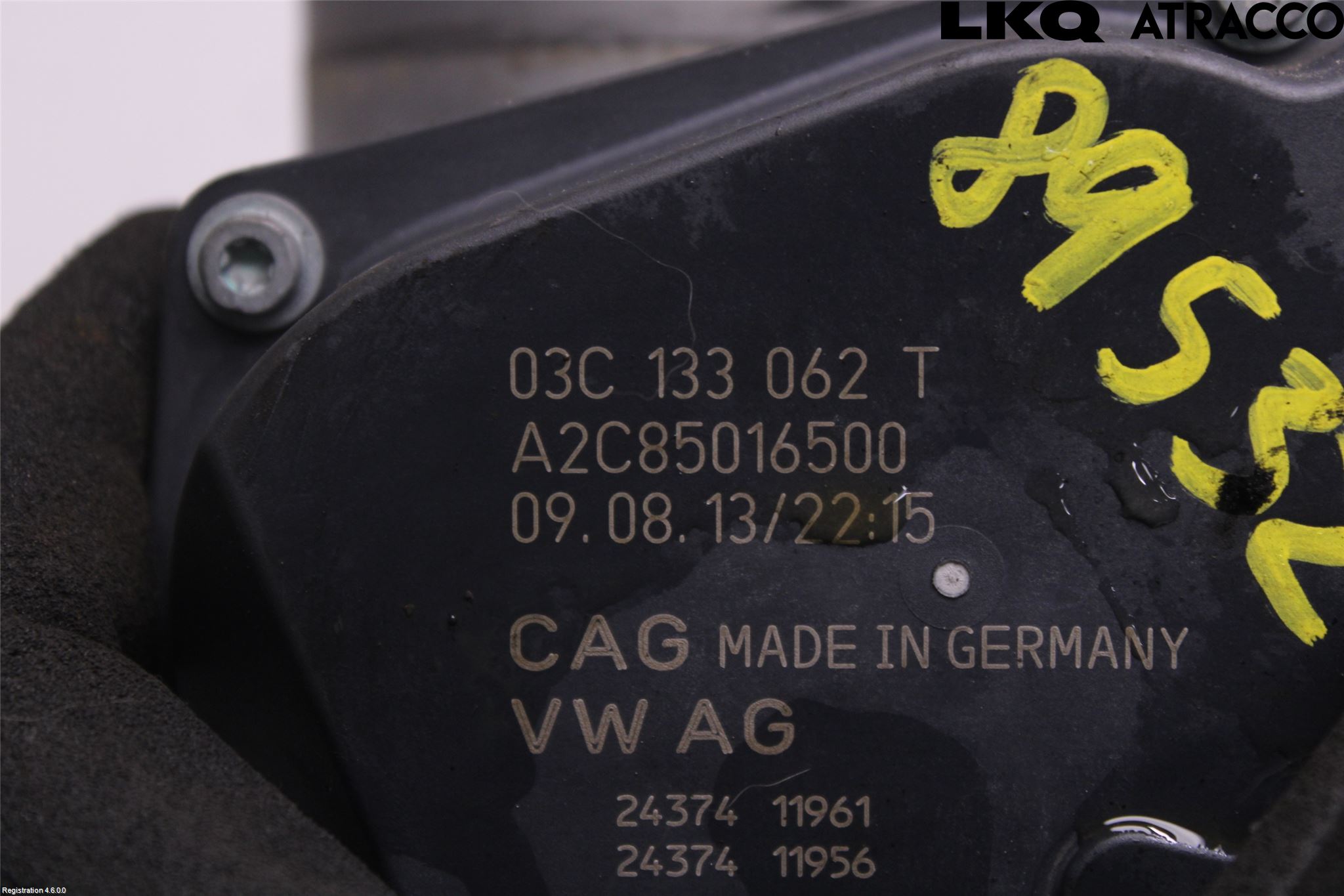 Volkswagen VW POLO 10-17 Injspjällhus