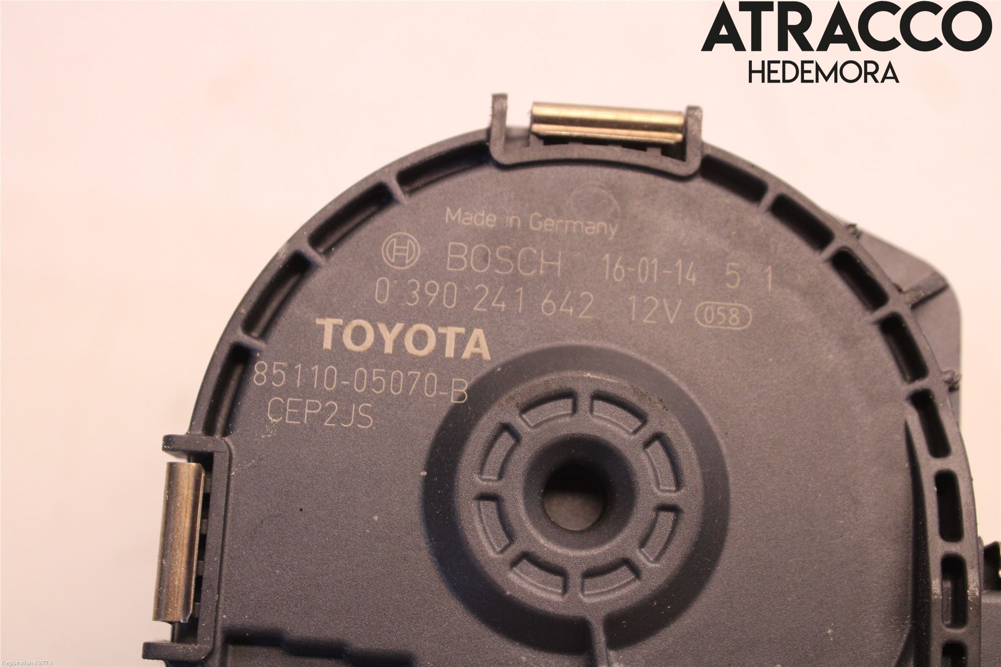 Toyota AVENSIS 16-18 Torkarmotor Vindruta
