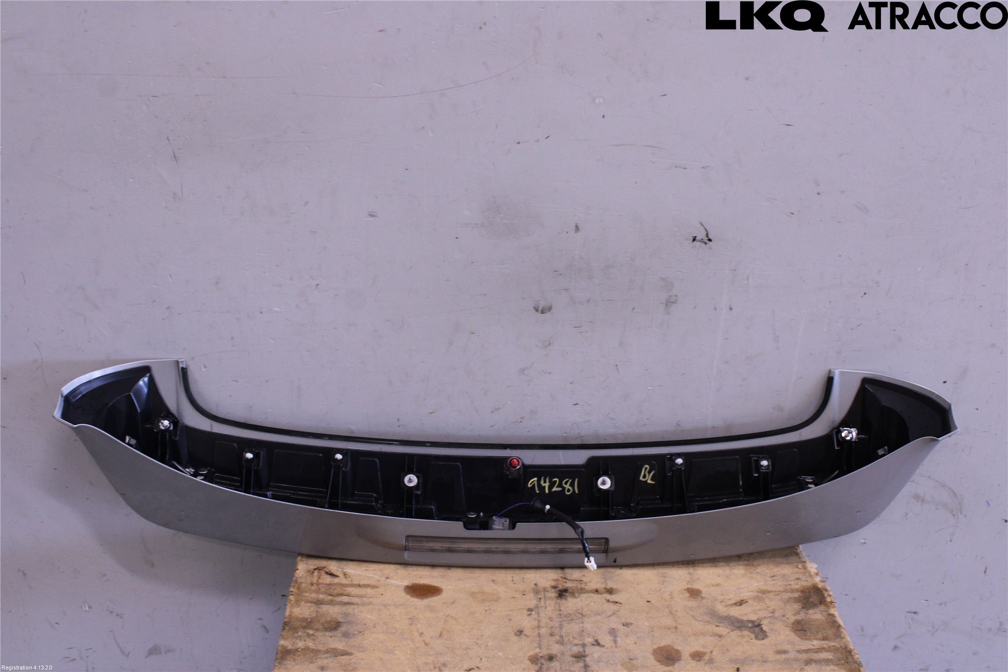 Toyota RAV4 13-18 Spoiler Baklucka