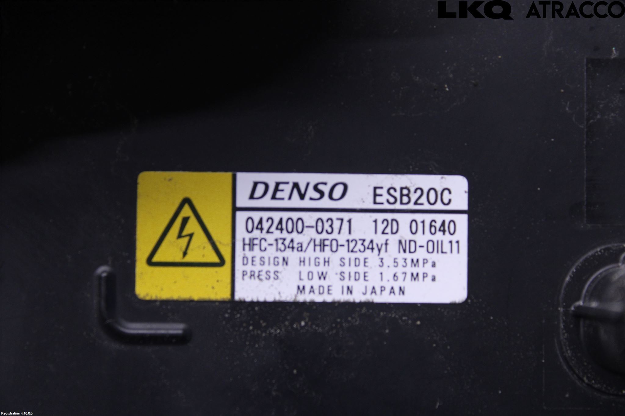 Toyota C-HR 16-23 Ac Kompressor